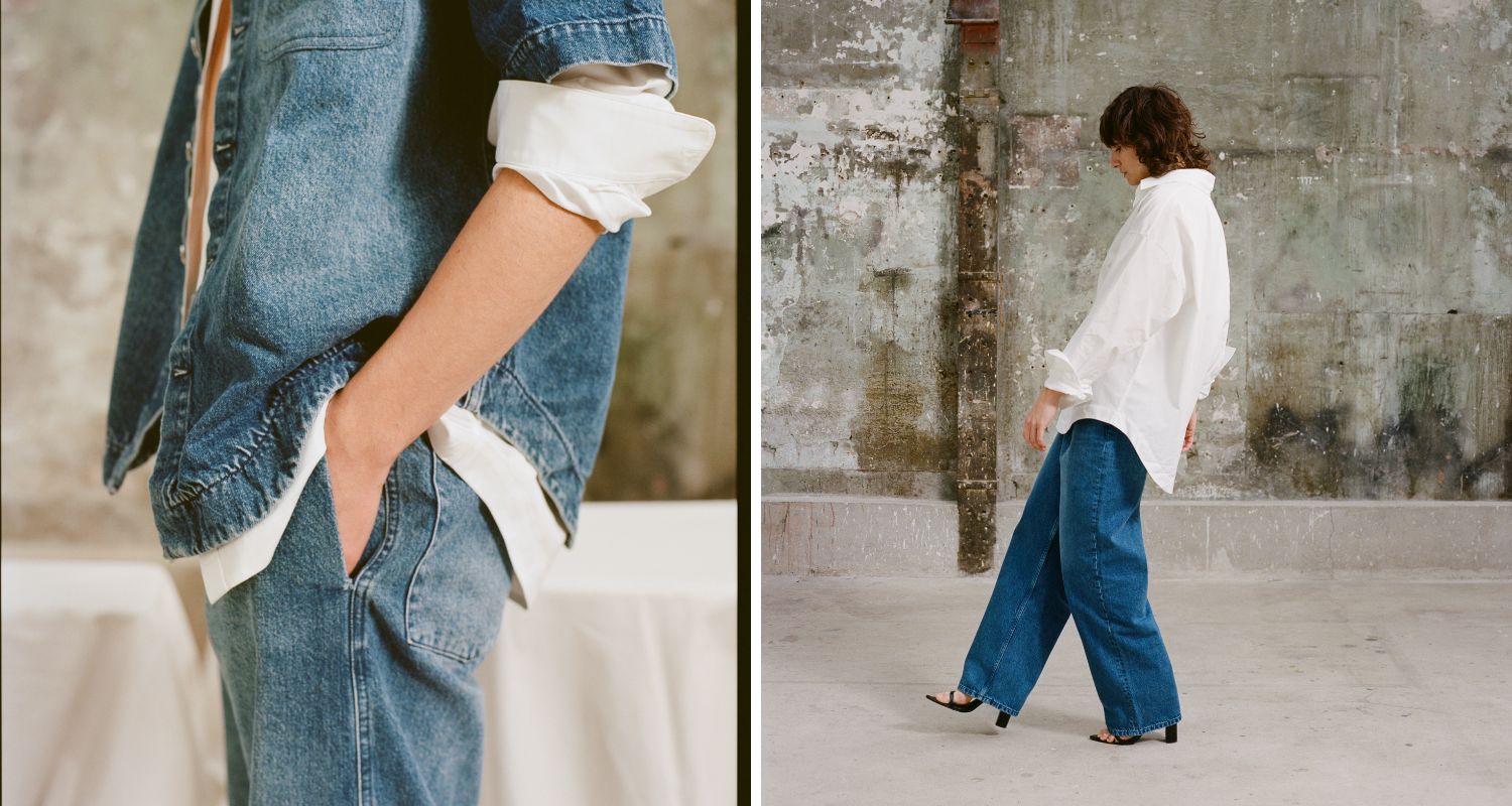 Blue jeans & White shirt