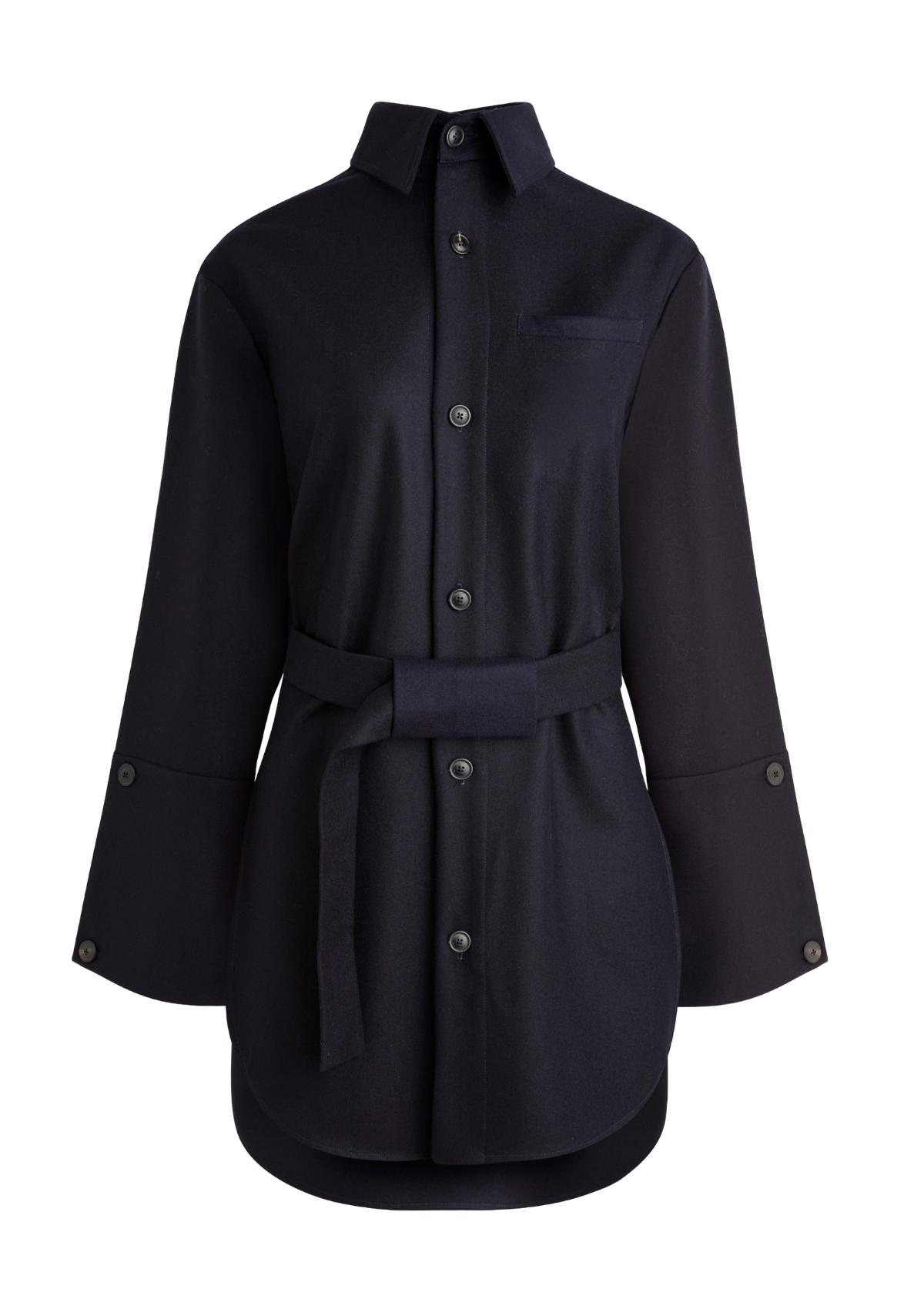 CINTA - Chemise longue en flanelle