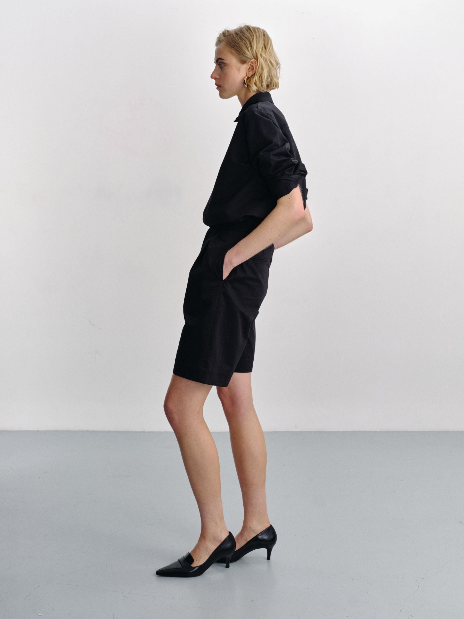 ORIGIN - Classic shirt in cotton-linen