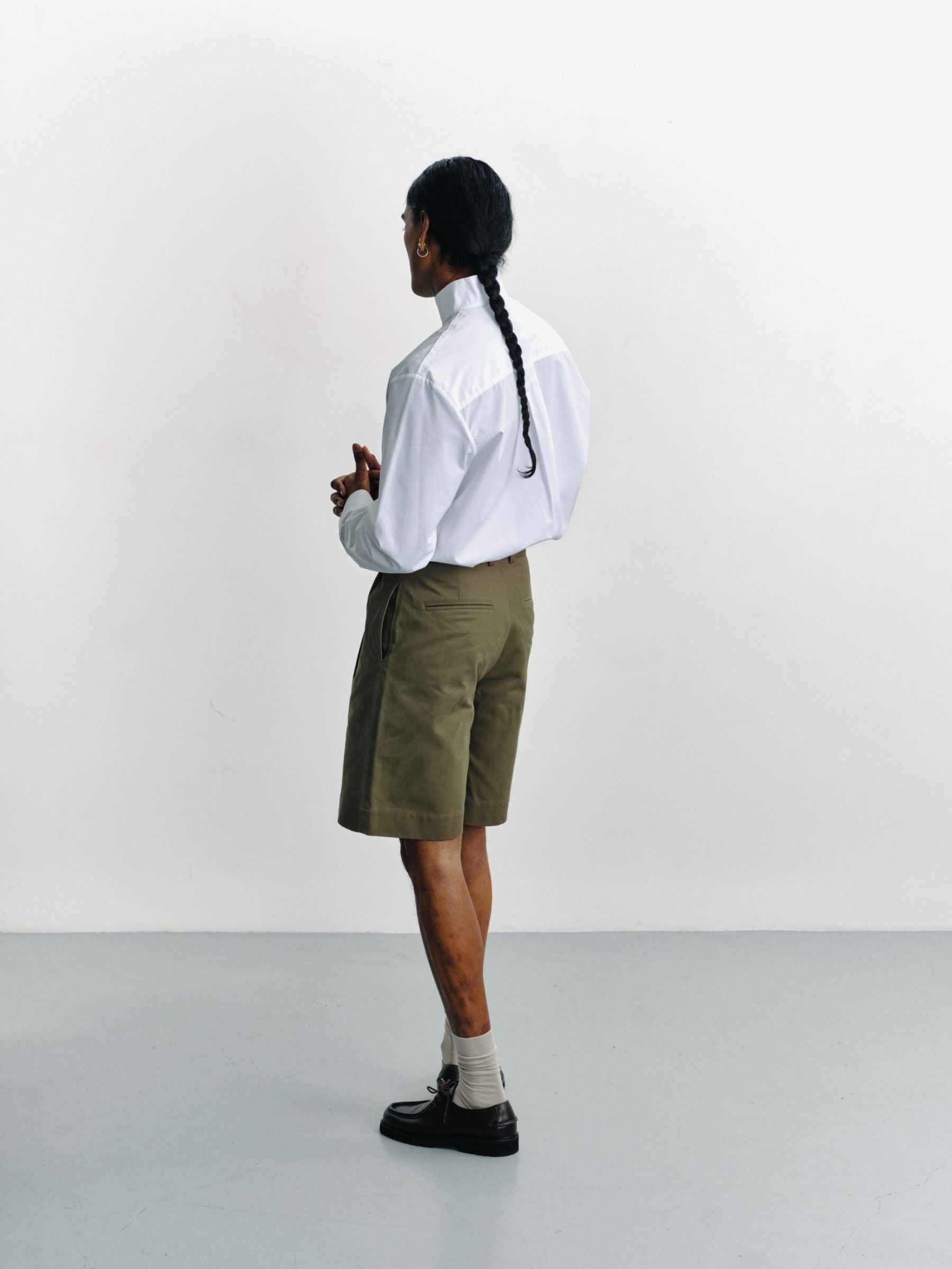 ROMULUS - Bermuda shorts in gabardine