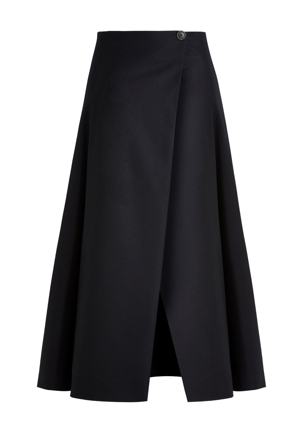 SENSU - Pleated skirt in flannel