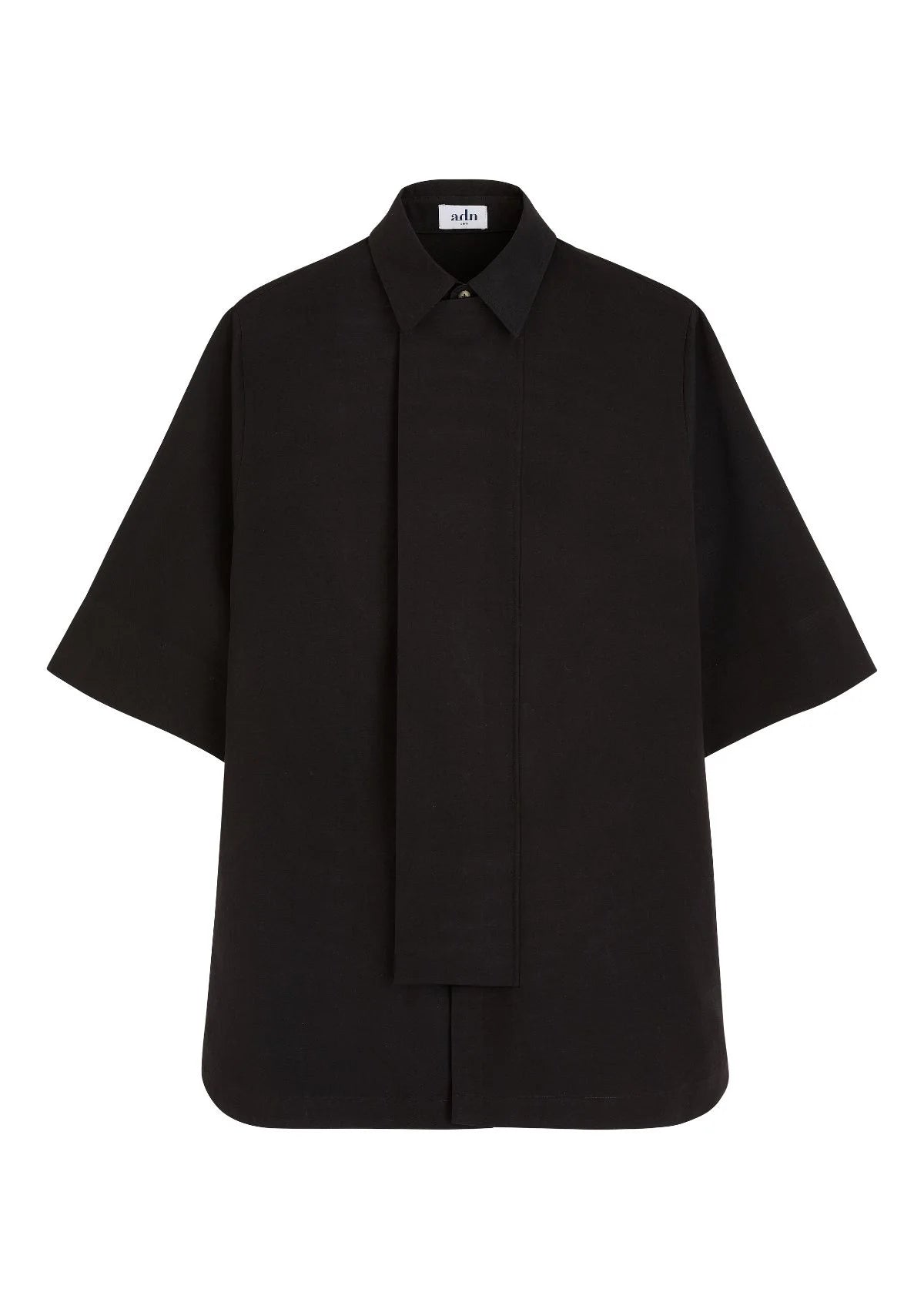 ALMA - Long cotton-linen shirt