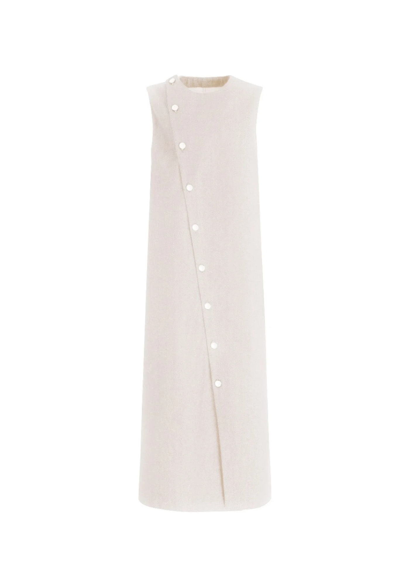 GALIS - Robe longue asymétrique en denim