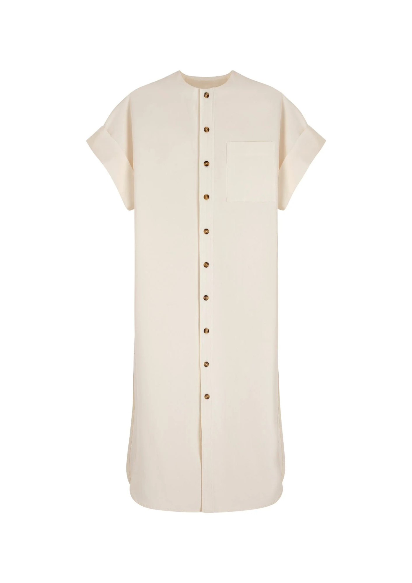 MOORI - Cotton-linen kaftan