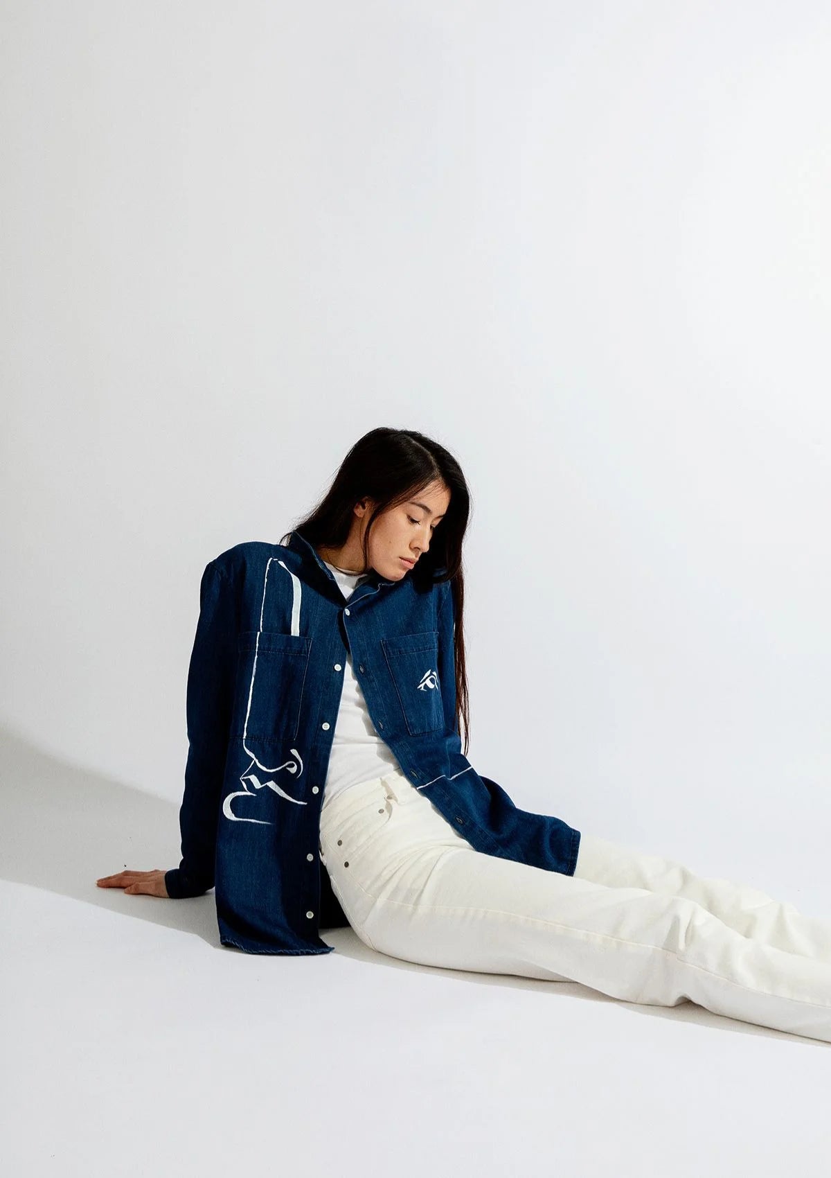 ADN loves ART - Chemise en denim - Oeuvre 10