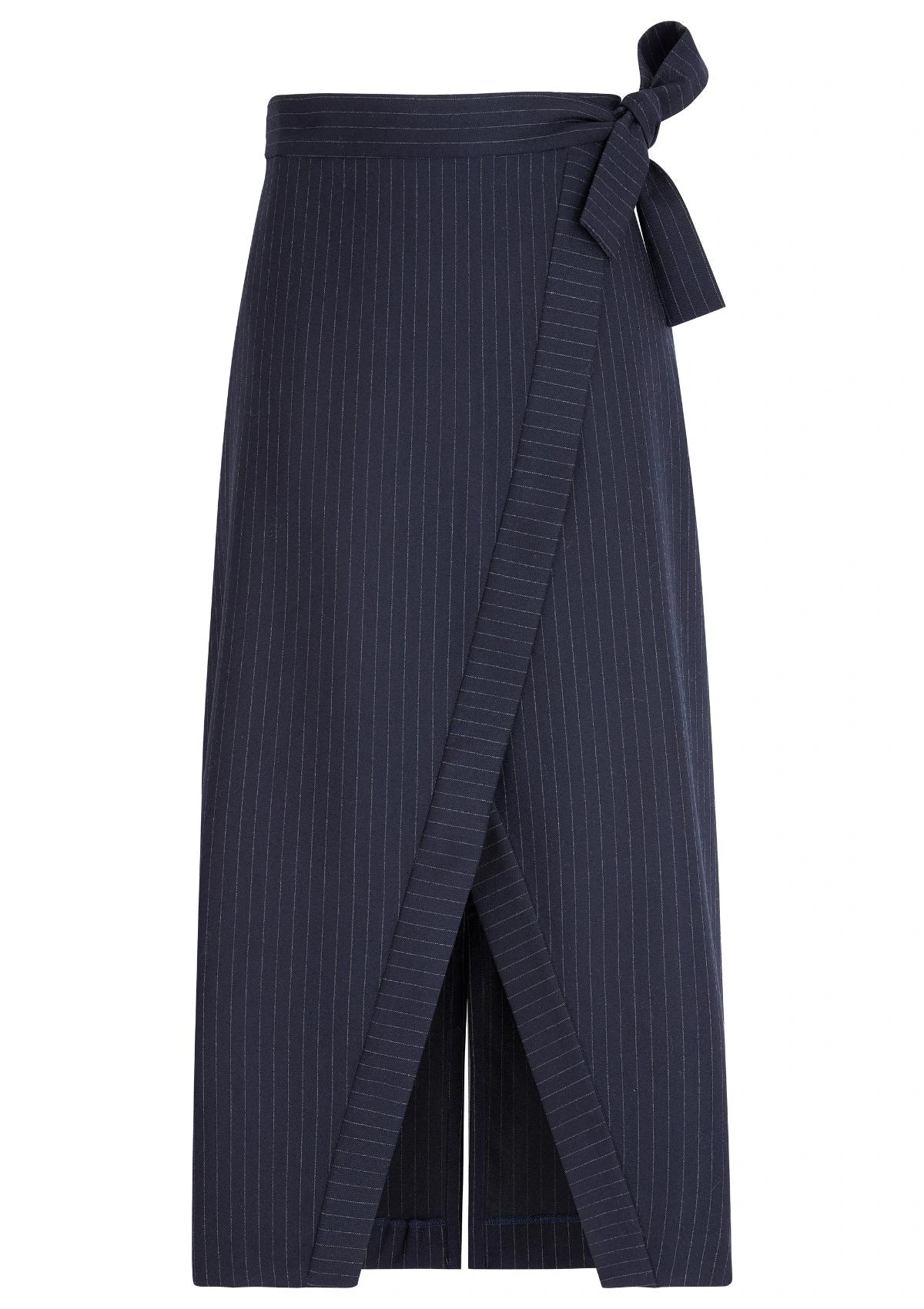 FALDA - Flannel wrap skirt