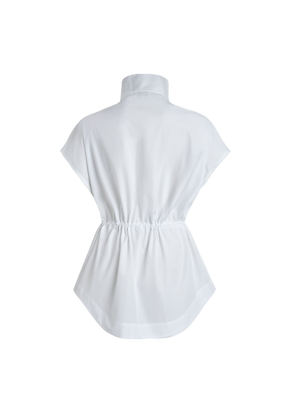 ALLAT - Chemise sans manche à col montant