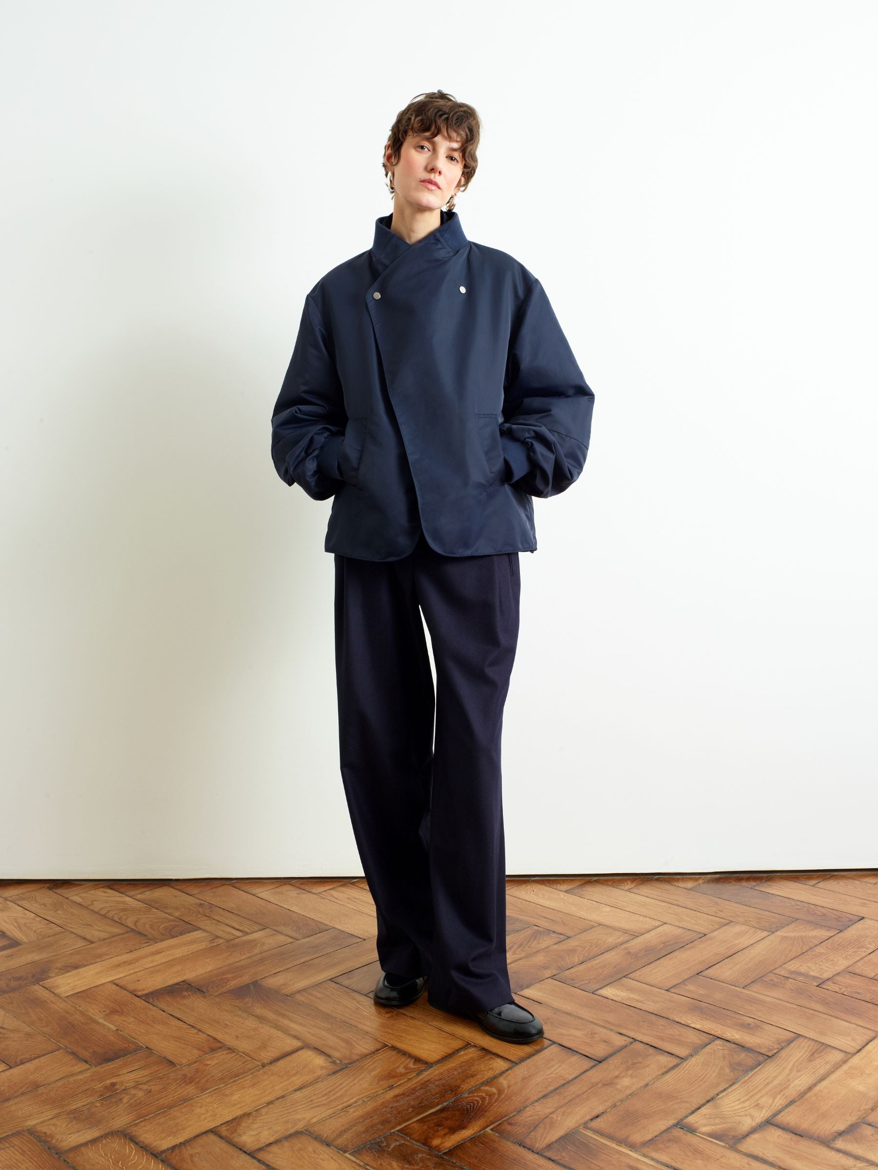 BOW - Blouson Bomber à double boutonnage