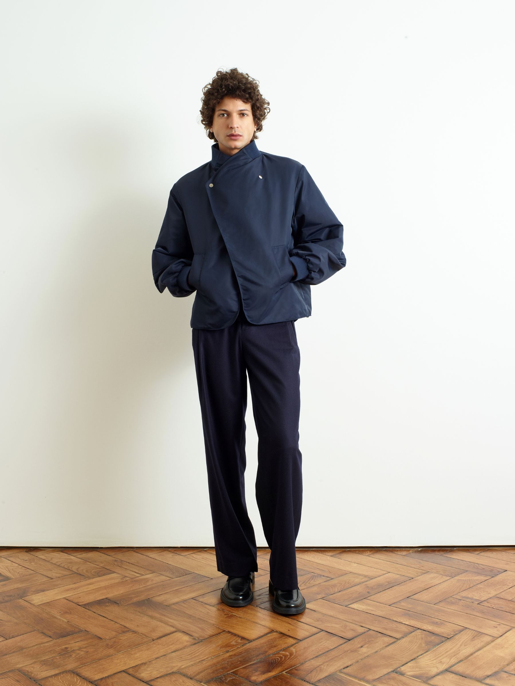 BOW - Blouson Bomber à double boutonnage