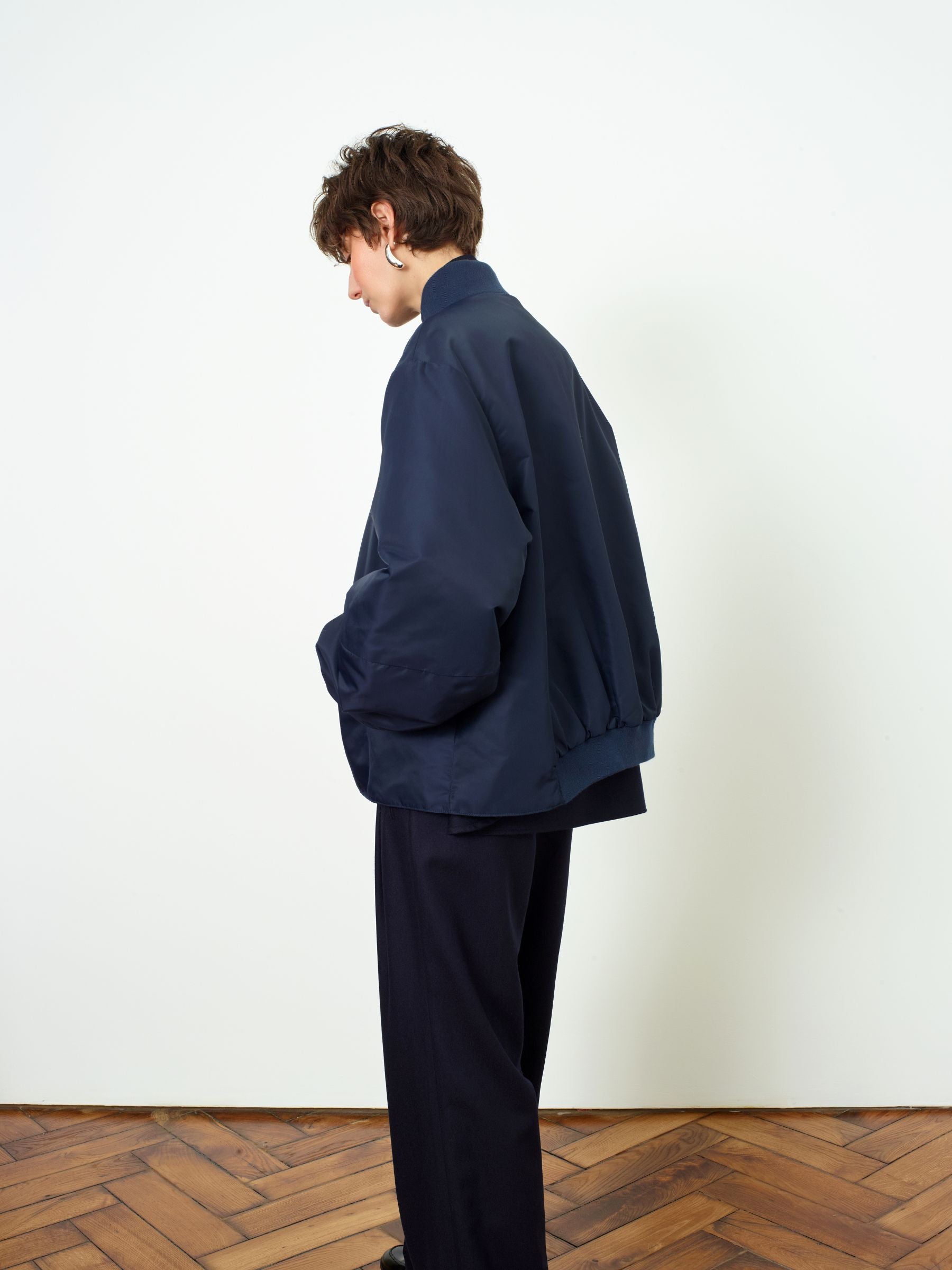 BOW - Blouson Bomber à double boutonnage