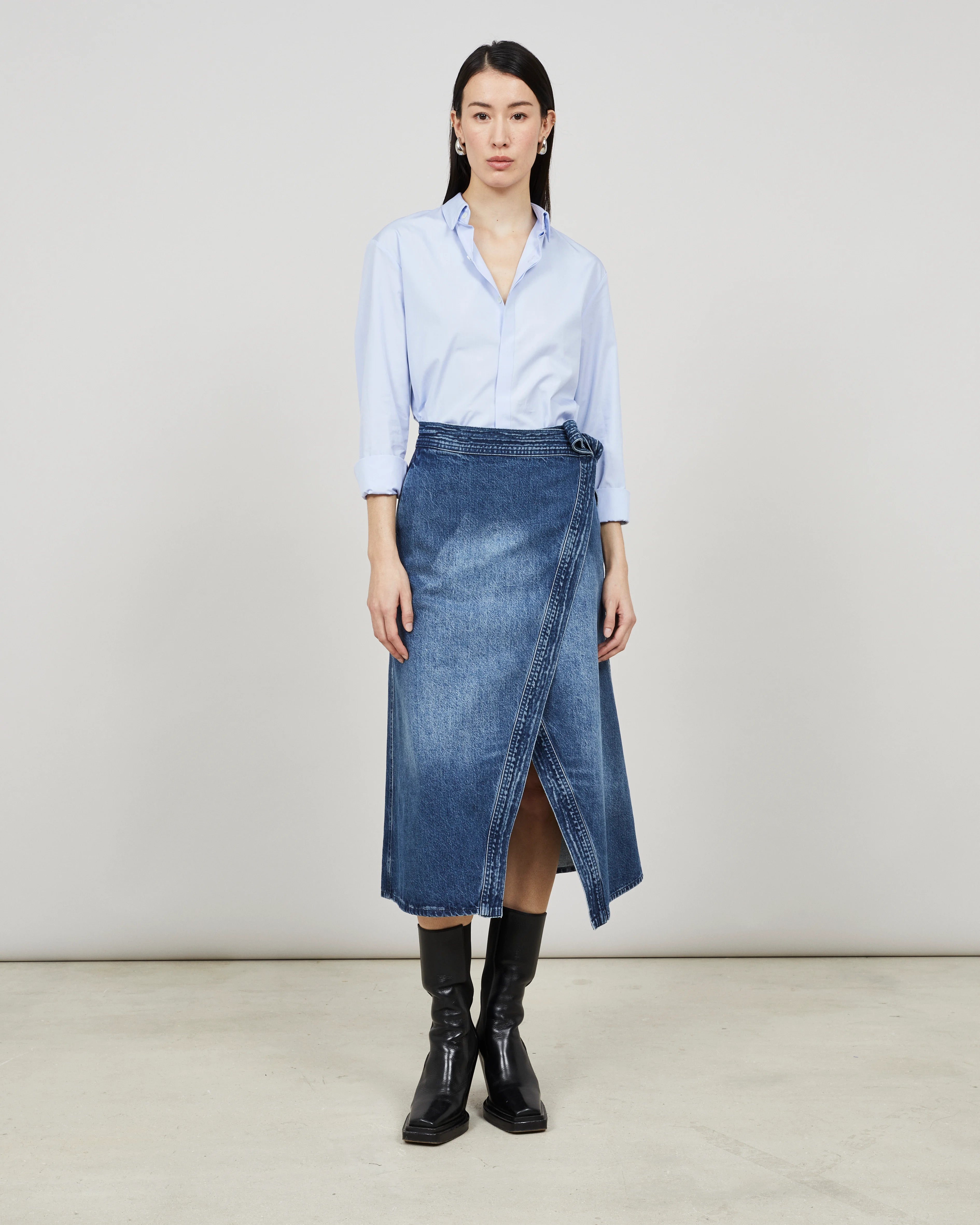 FALDA - Jupe en denim