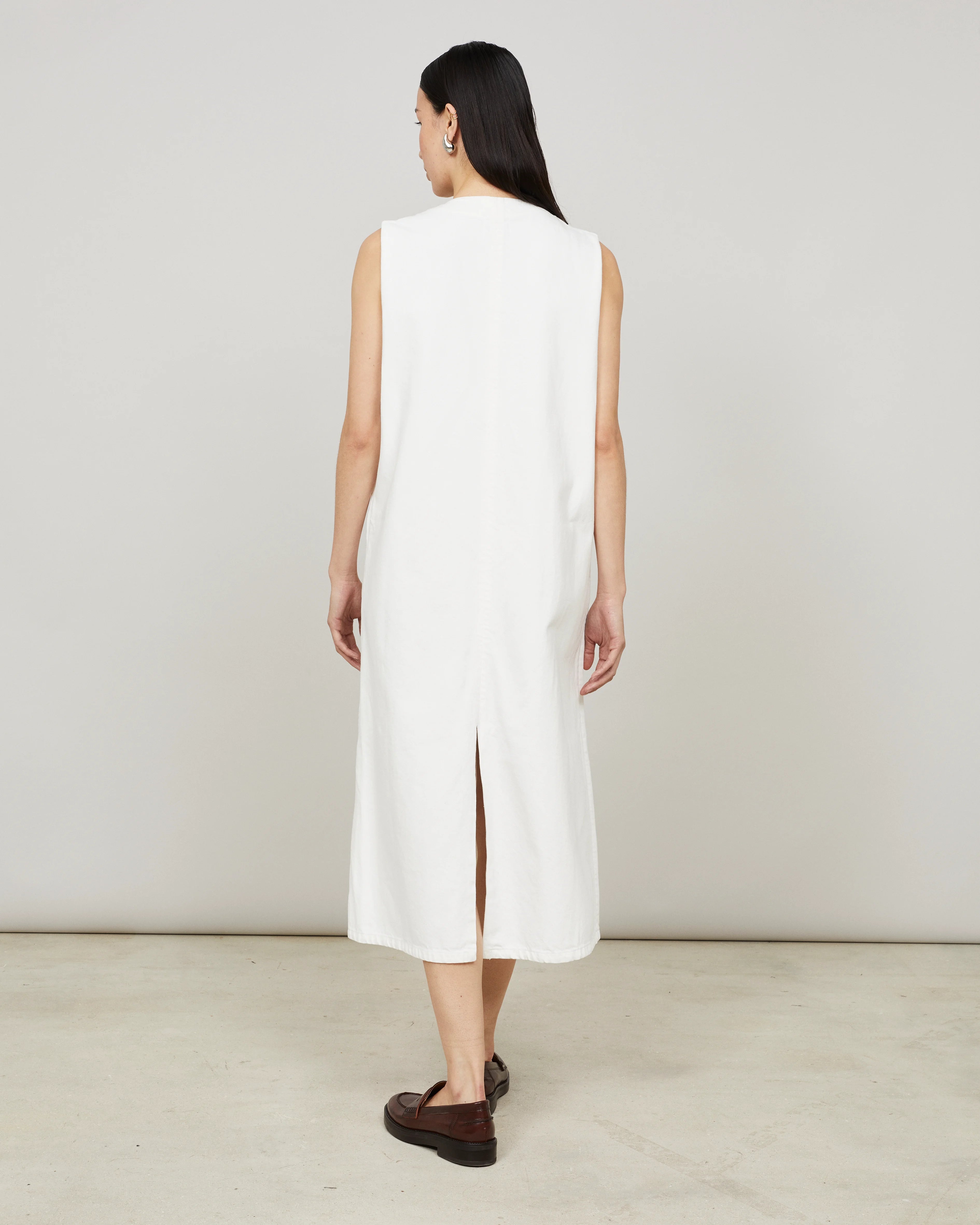 GALIS - Robe longue asymétrique en denim