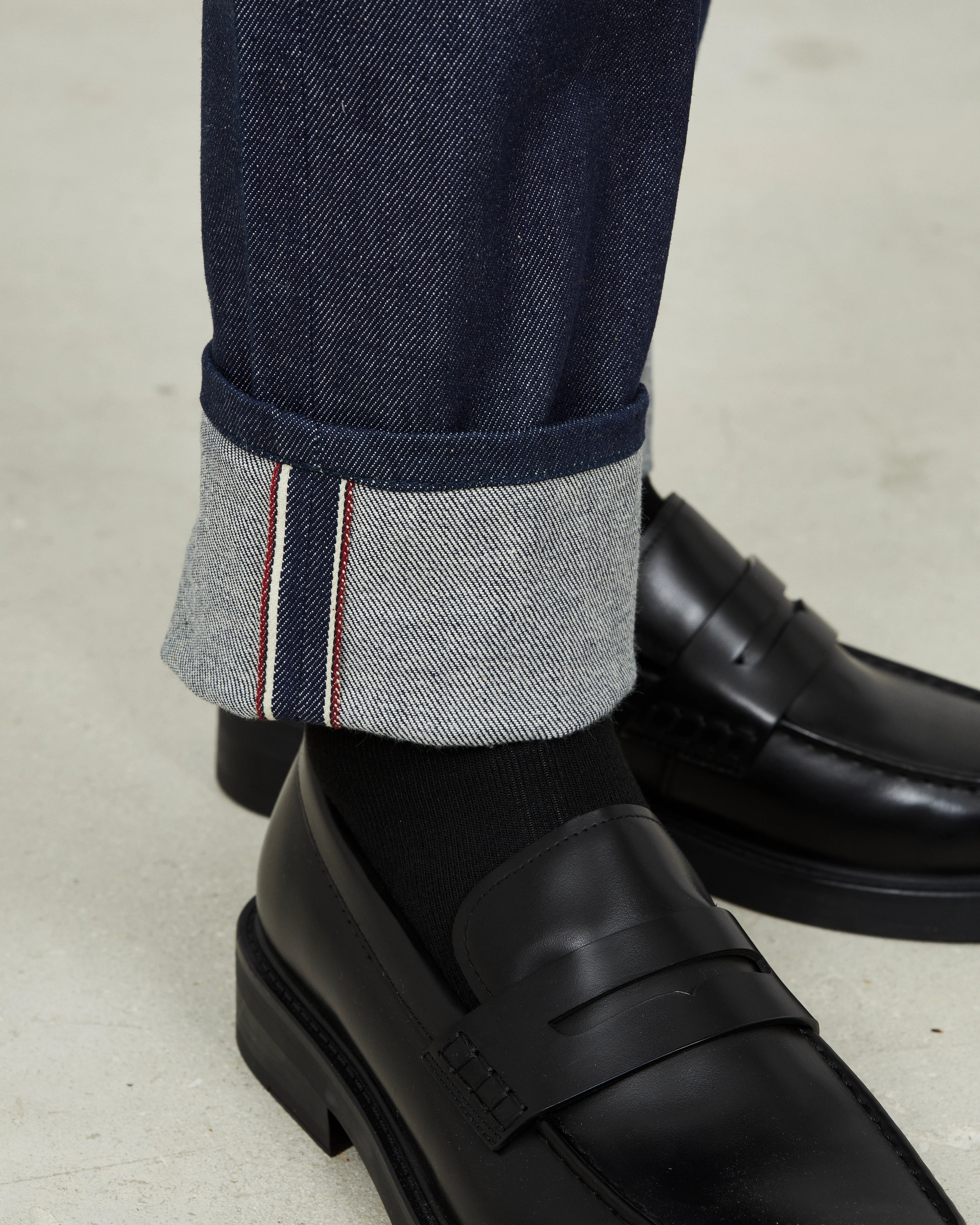 GEMINI for HIM - Slim tapered indigo jeans