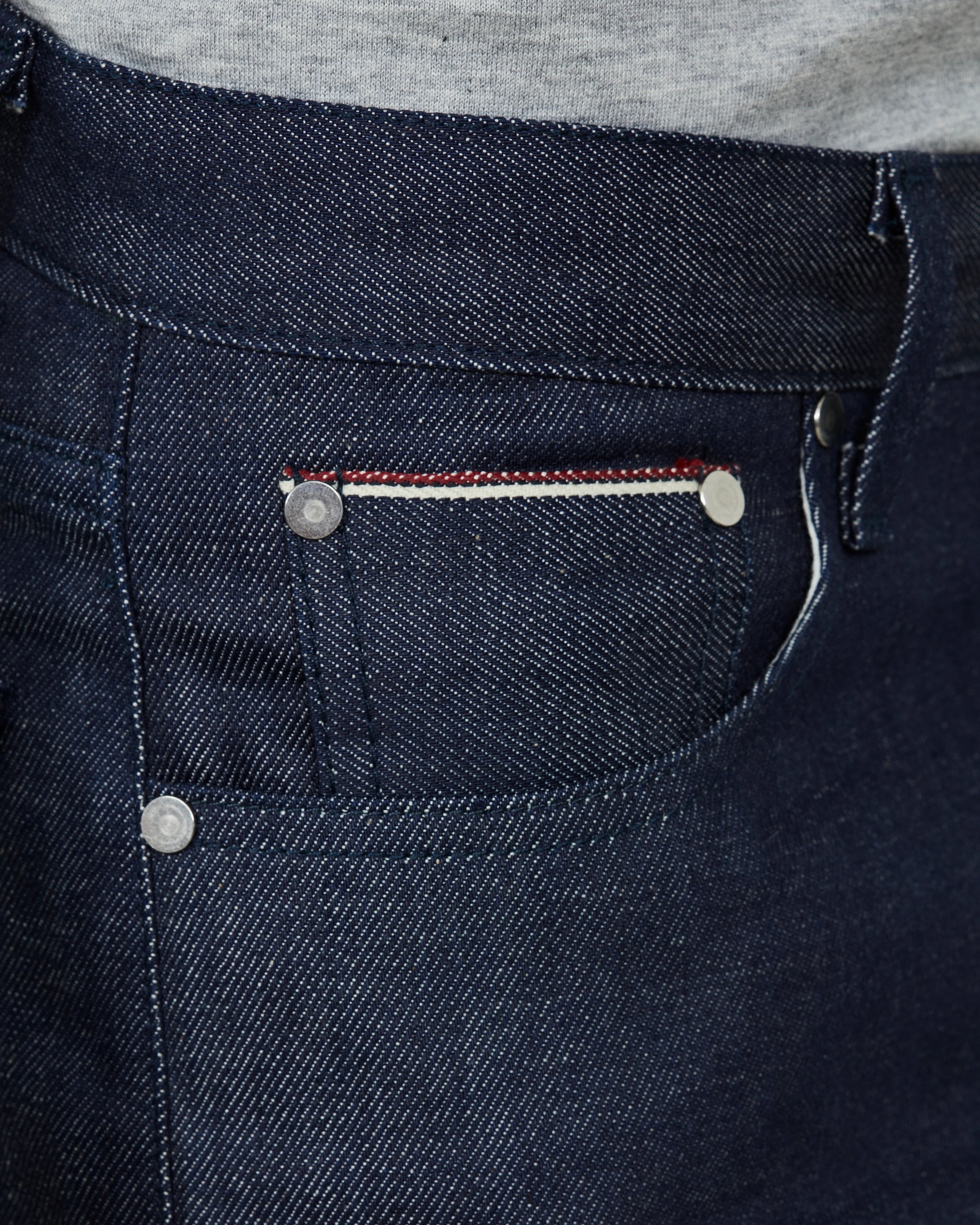 GEMINI for HIM - Slim tapered indigo jeans