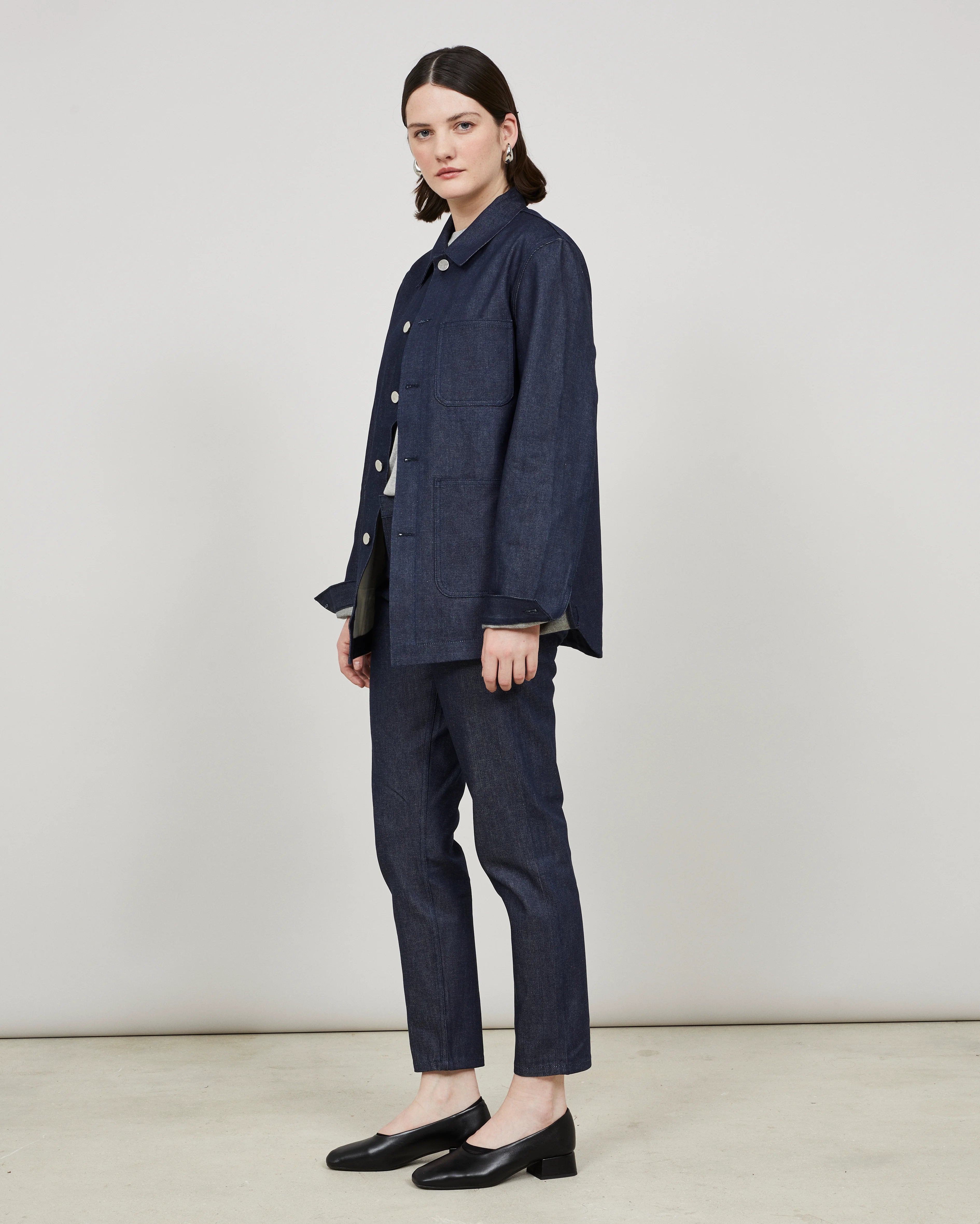 GENESIS - Veste workwear en denim brut