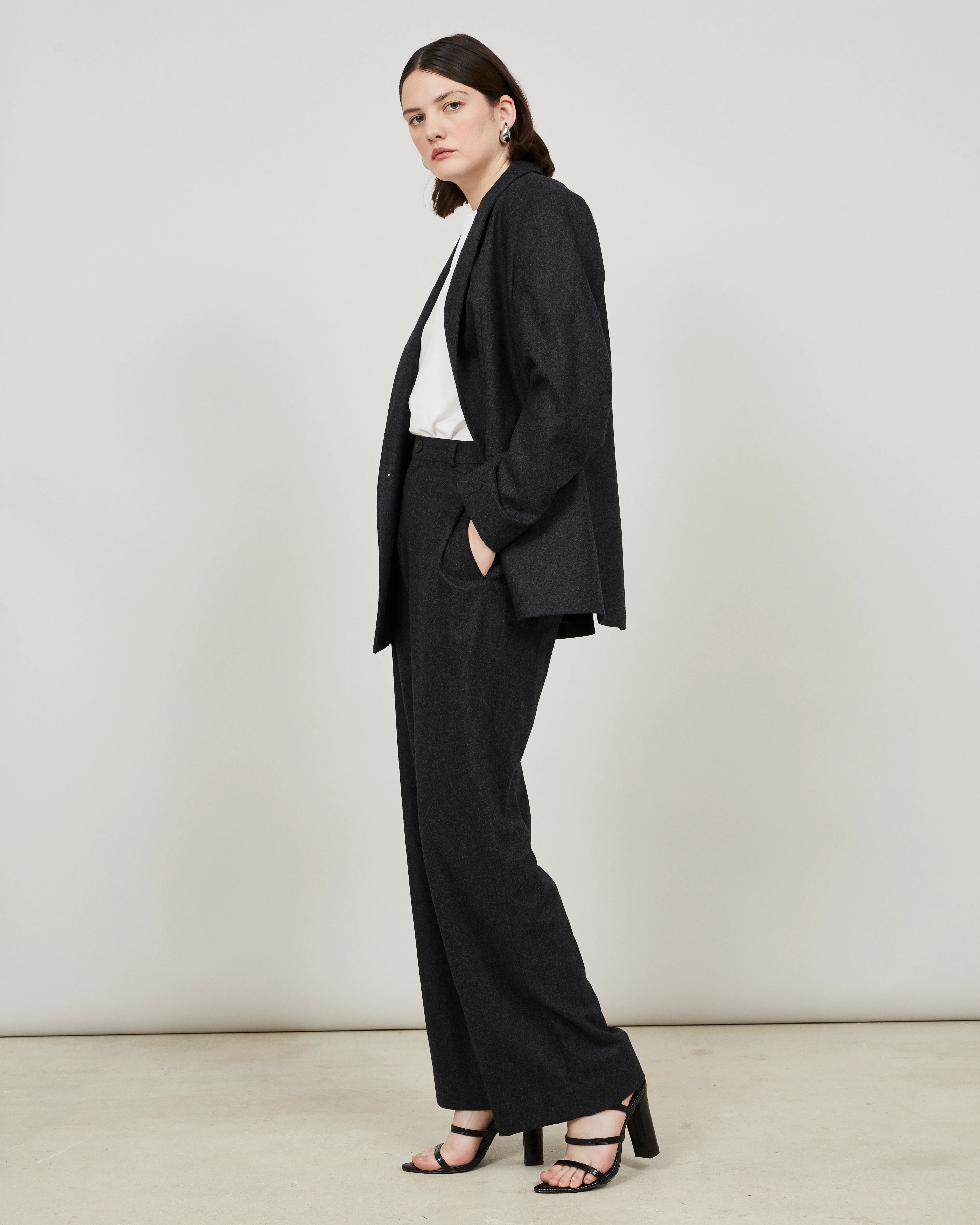 NORTH - Veste croisée en flanelle