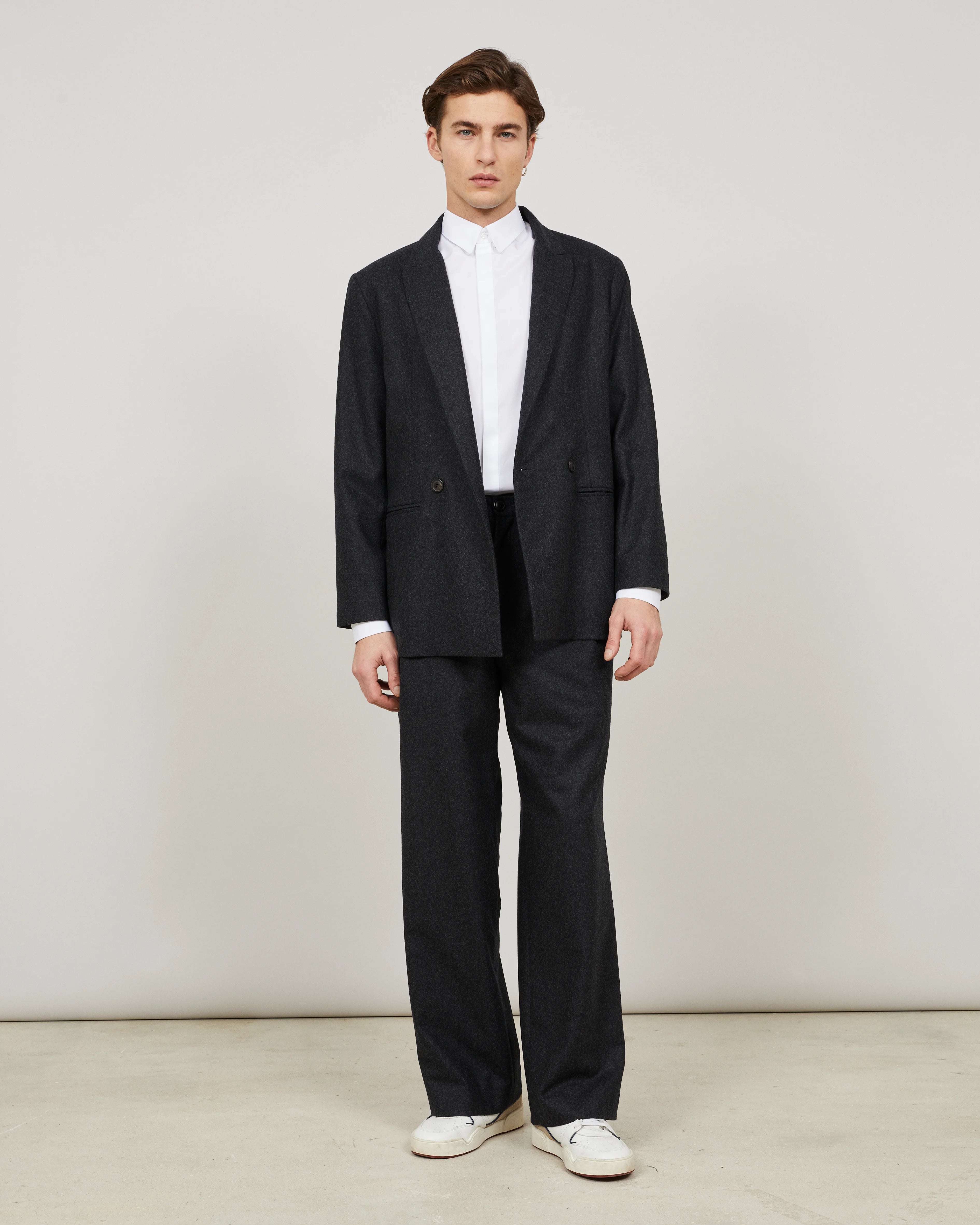 NORTH - Veste croisée en flanelle