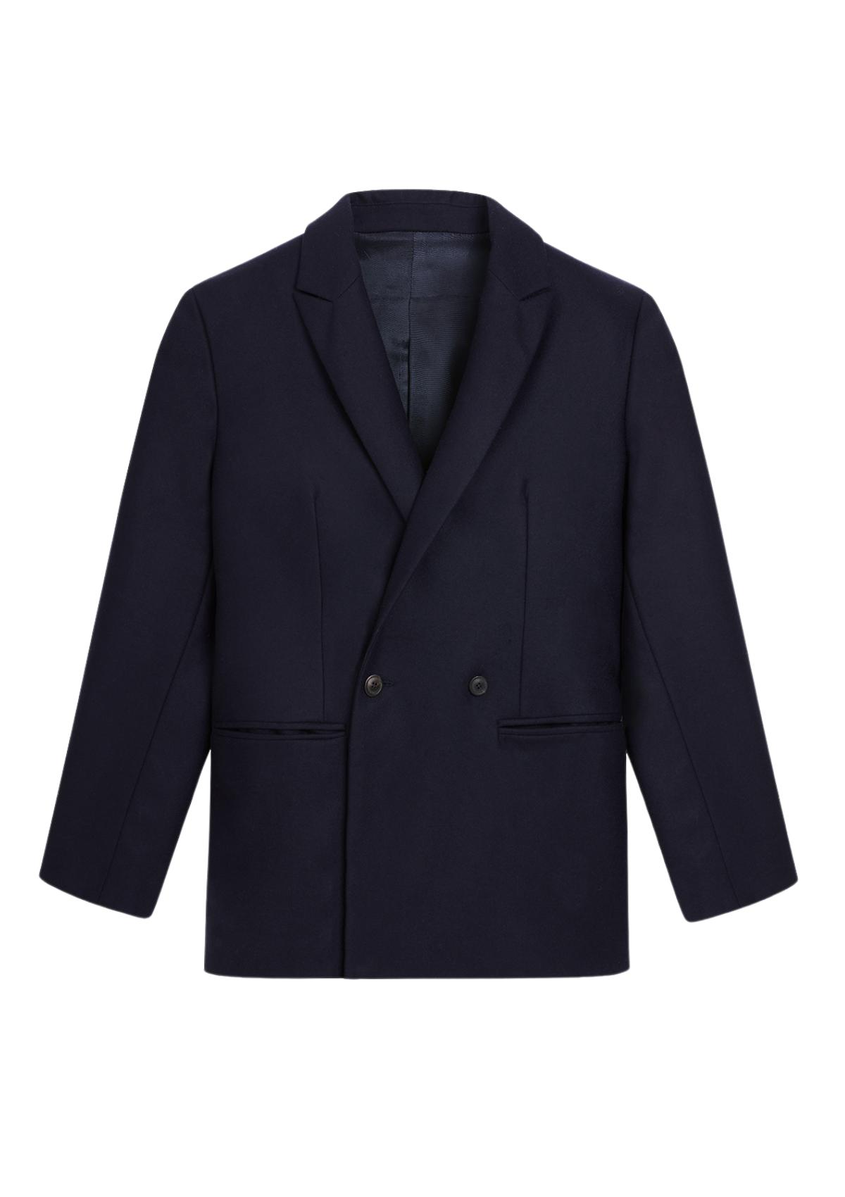 NORTH - Double-breasted flannel jacket