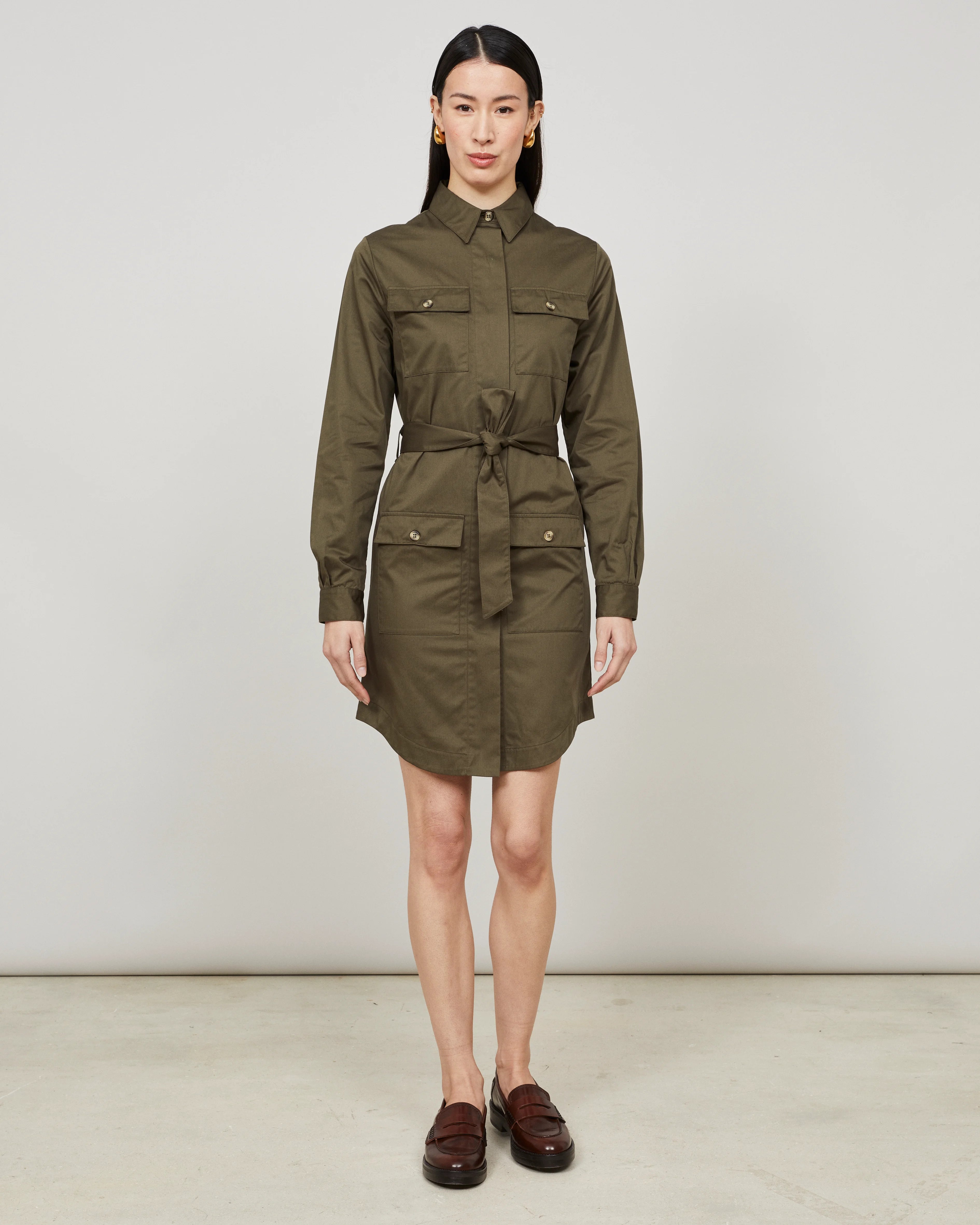 ODYSSEY - Robe saharienne en gabardine