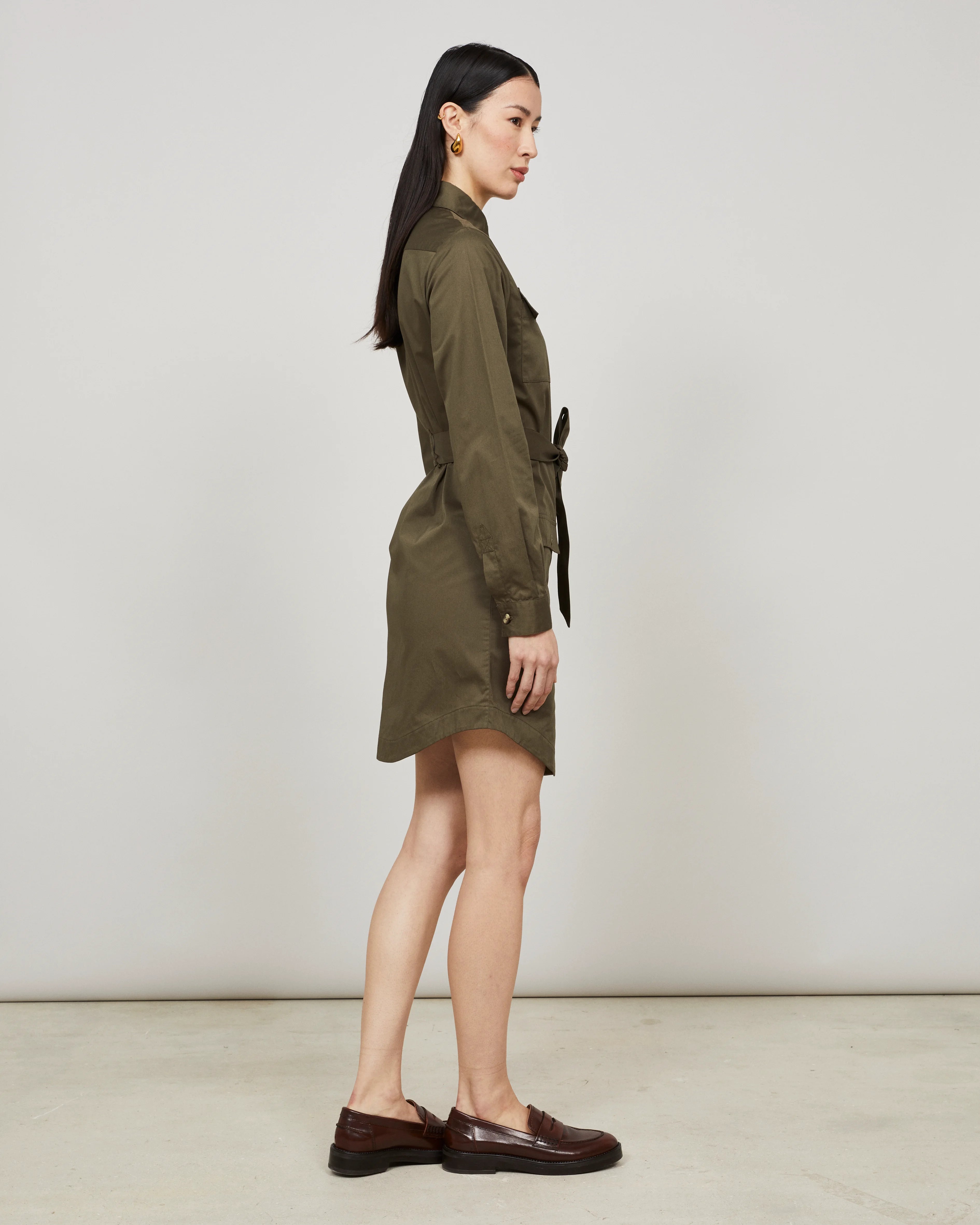 ODYSSEY - Robe saharienne en gabardine