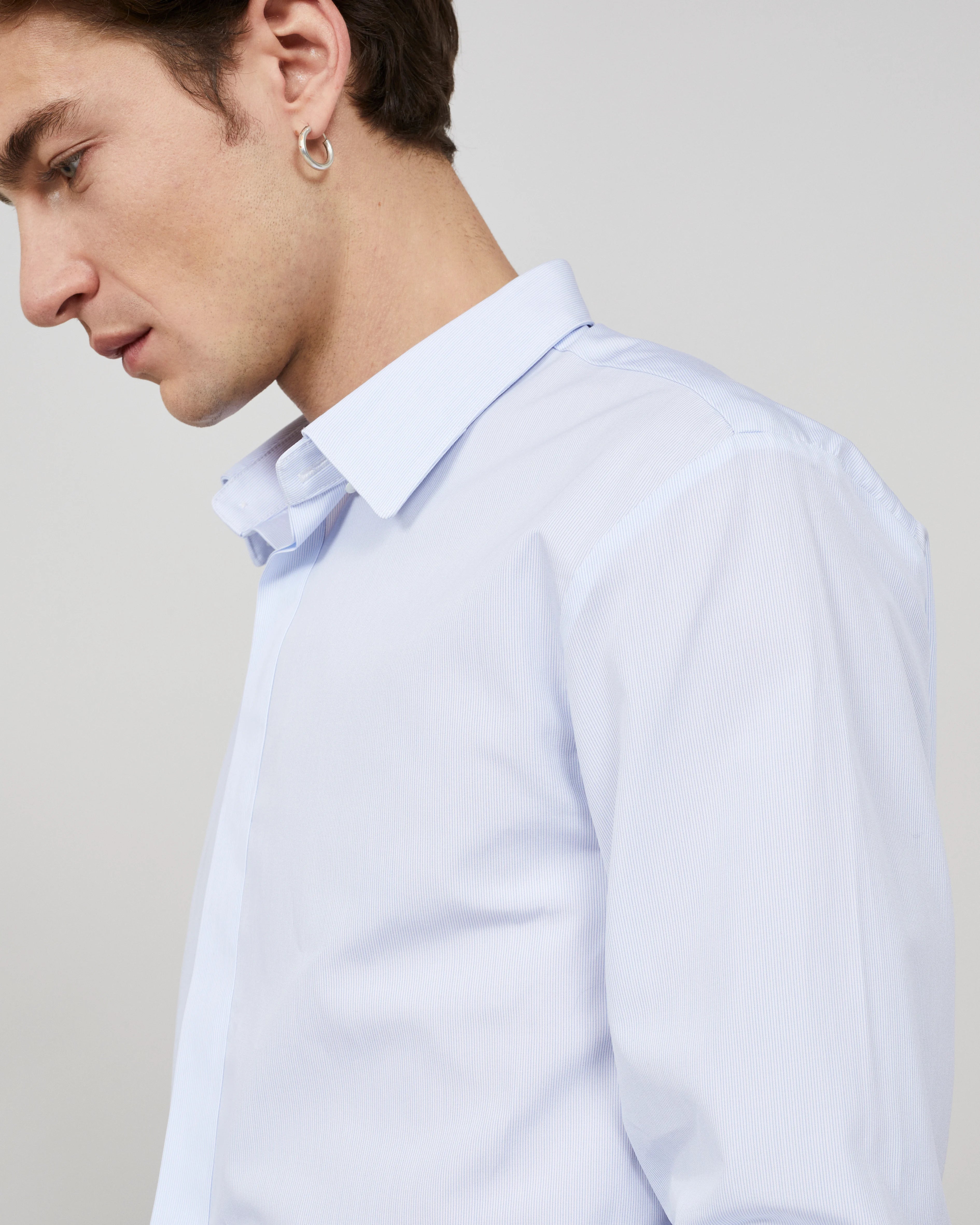 ORIGIN - Chemise bleue classique