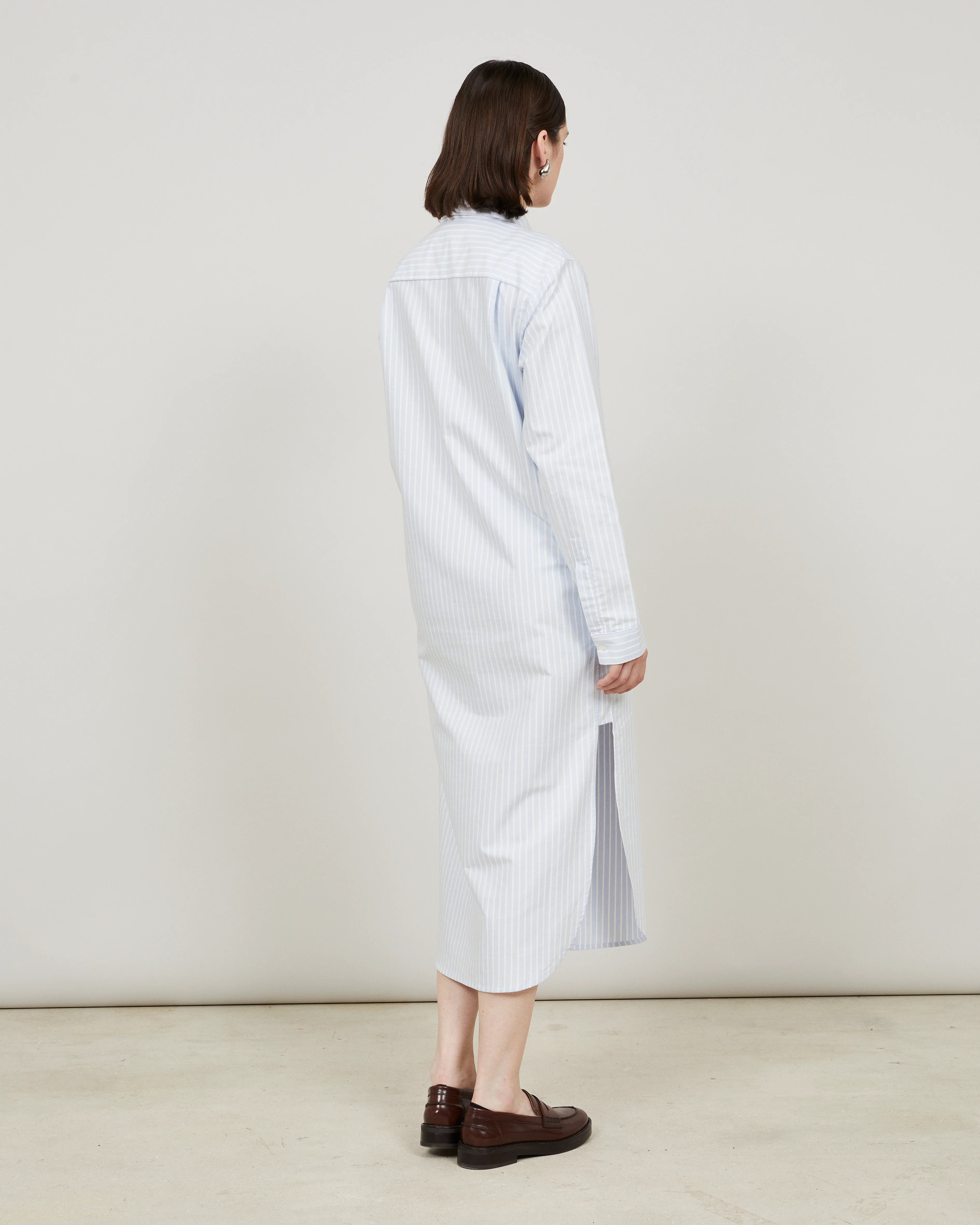 RISE - Robe-chemise à fentes hautes