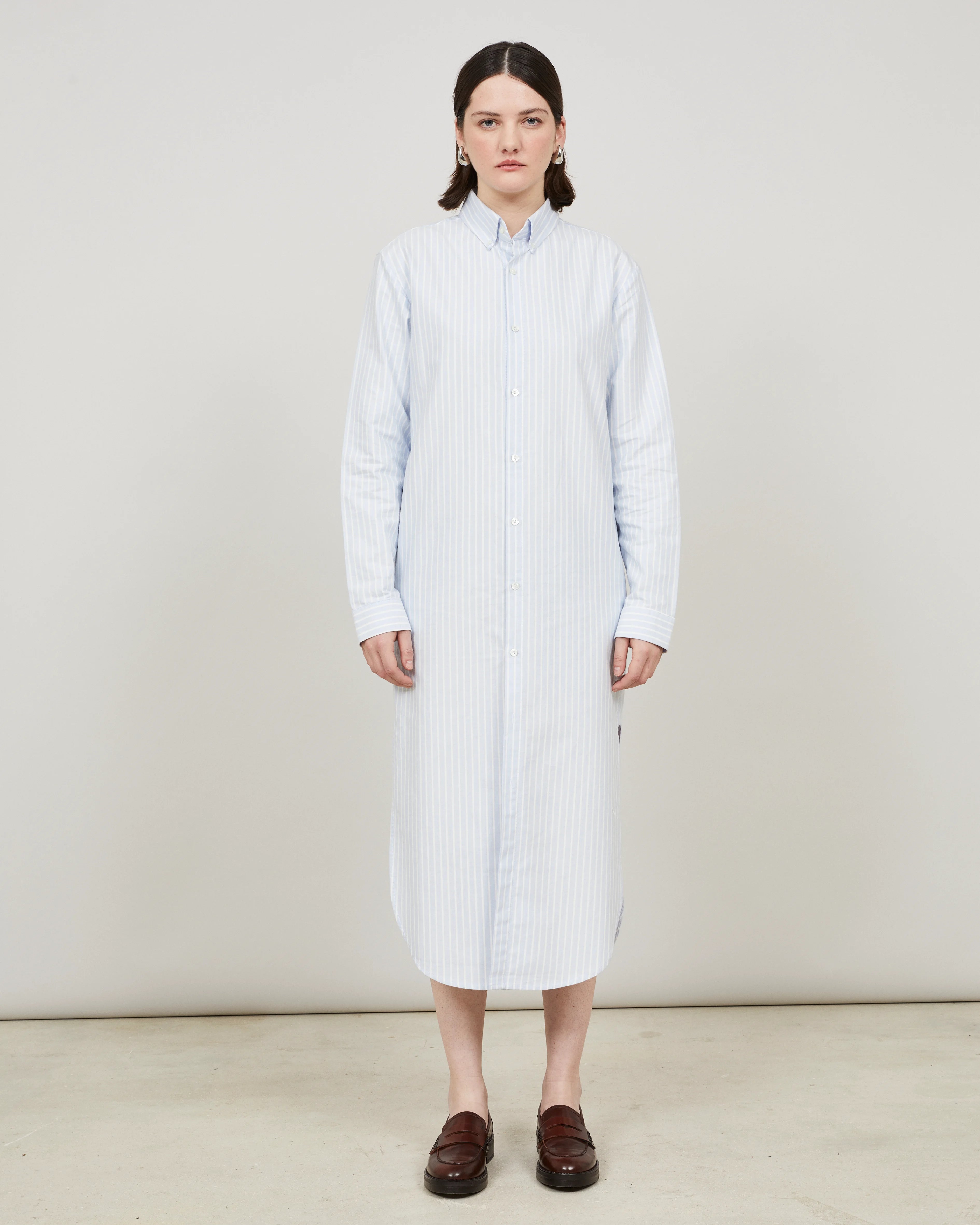 RISE - Robe-chemise à fentes hautes