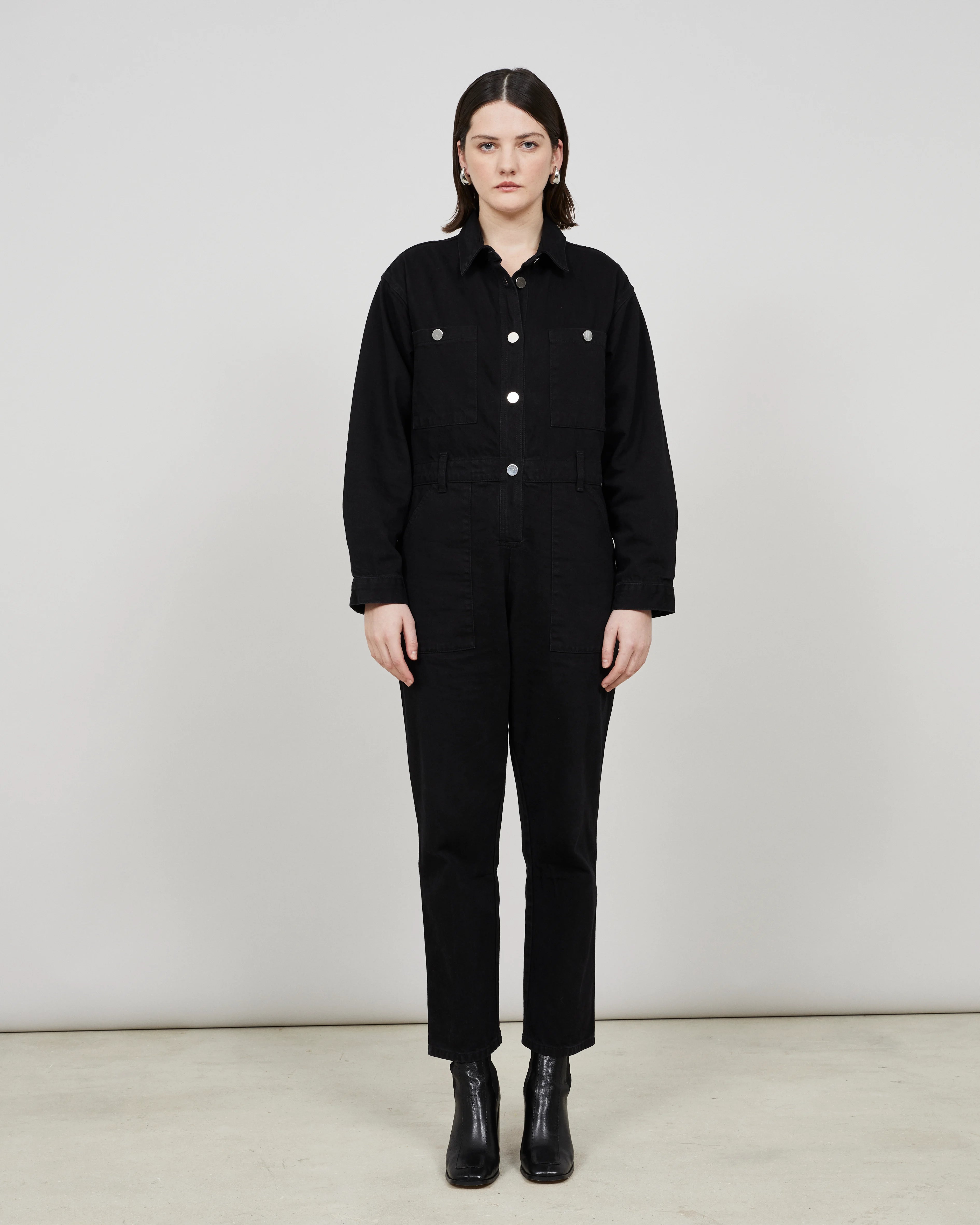 SAGA - Workwear jumpsuit in denim