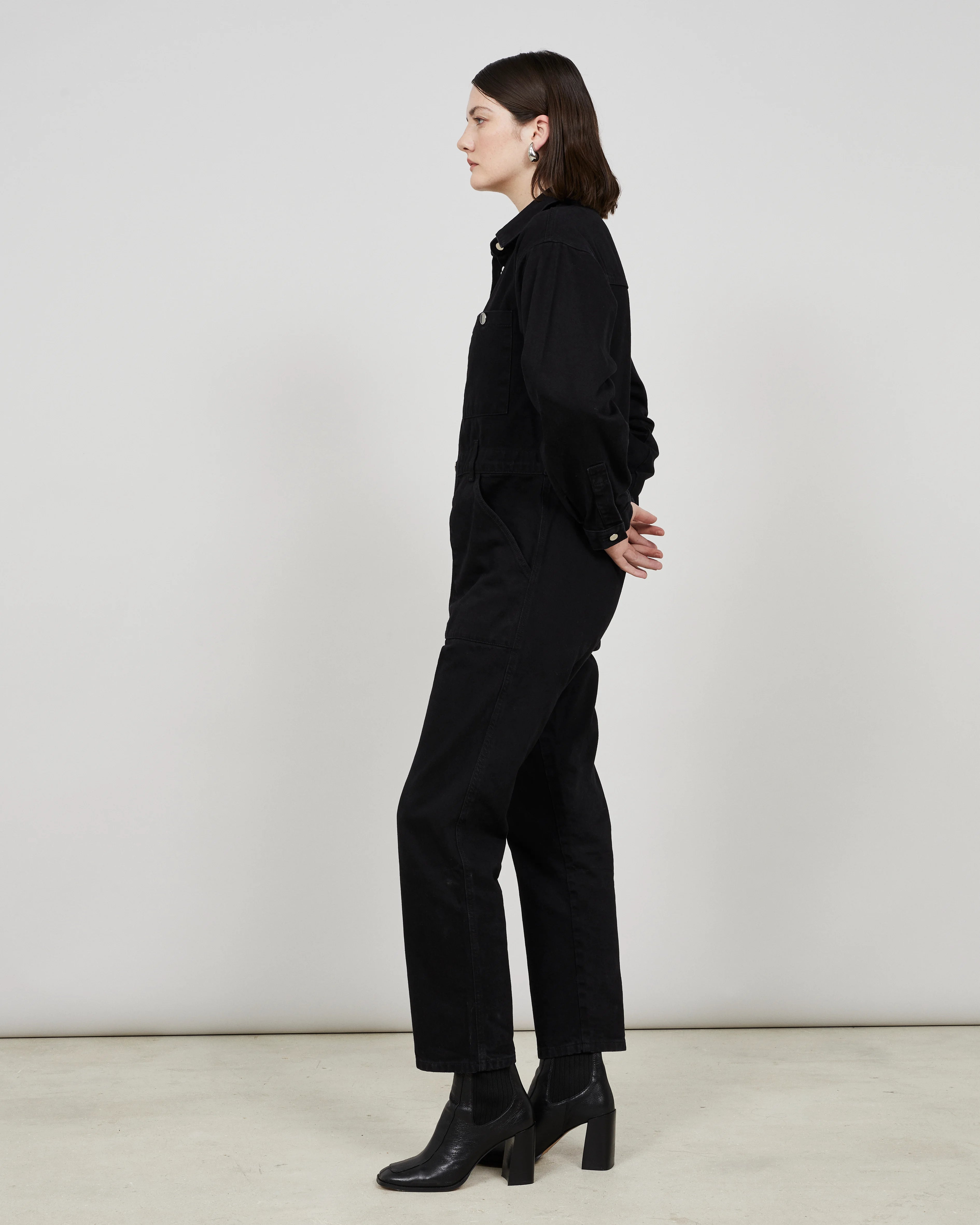SAGA - Workwear jumpsuit in denim