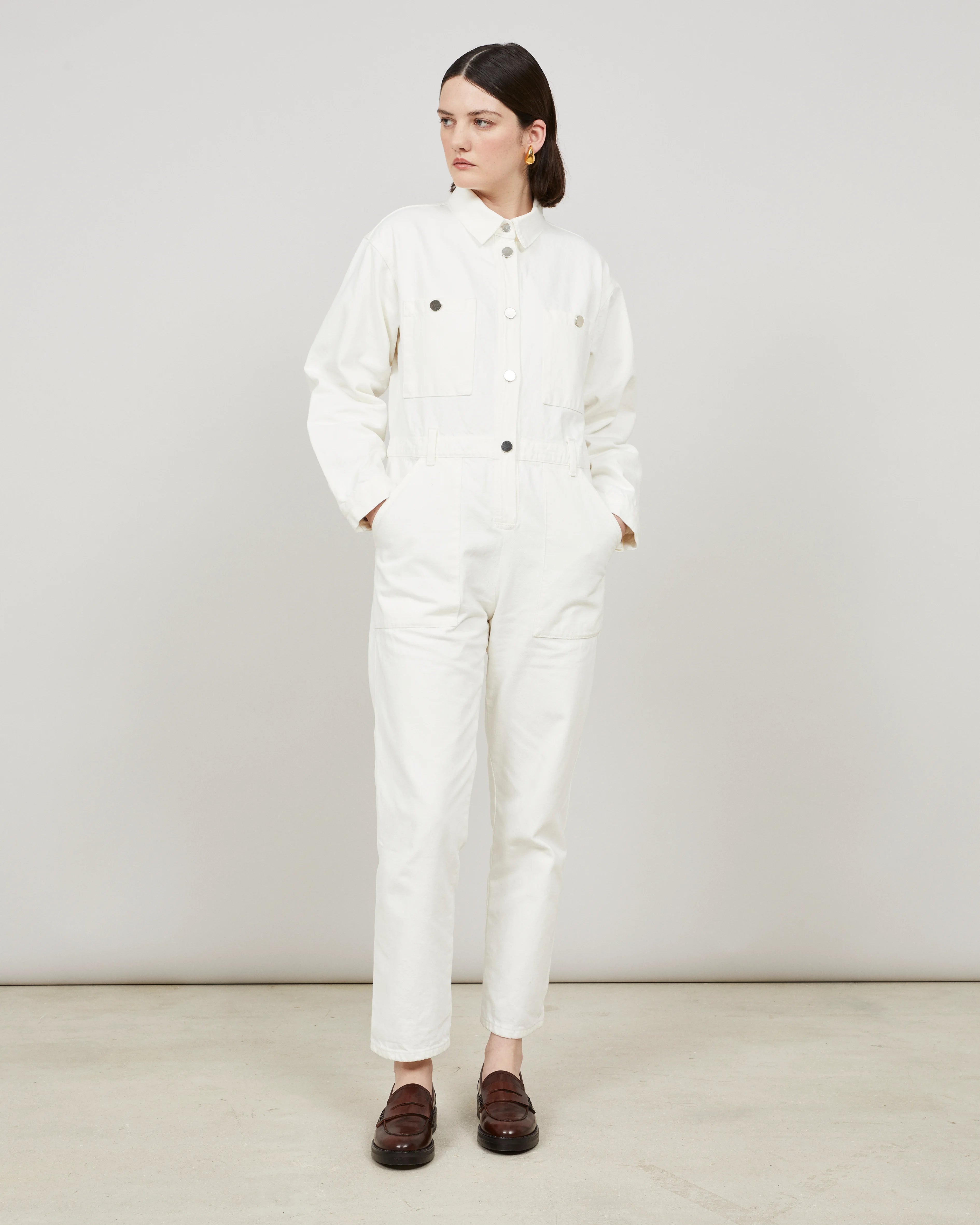 SAGA - Workwear jumpsuit in denim