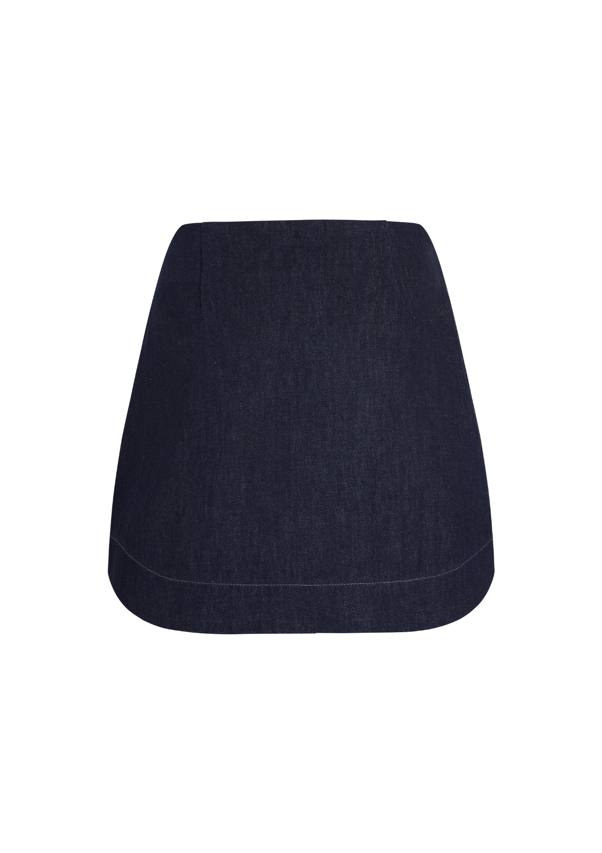 SAYA - Mini-jupe en denim indigo