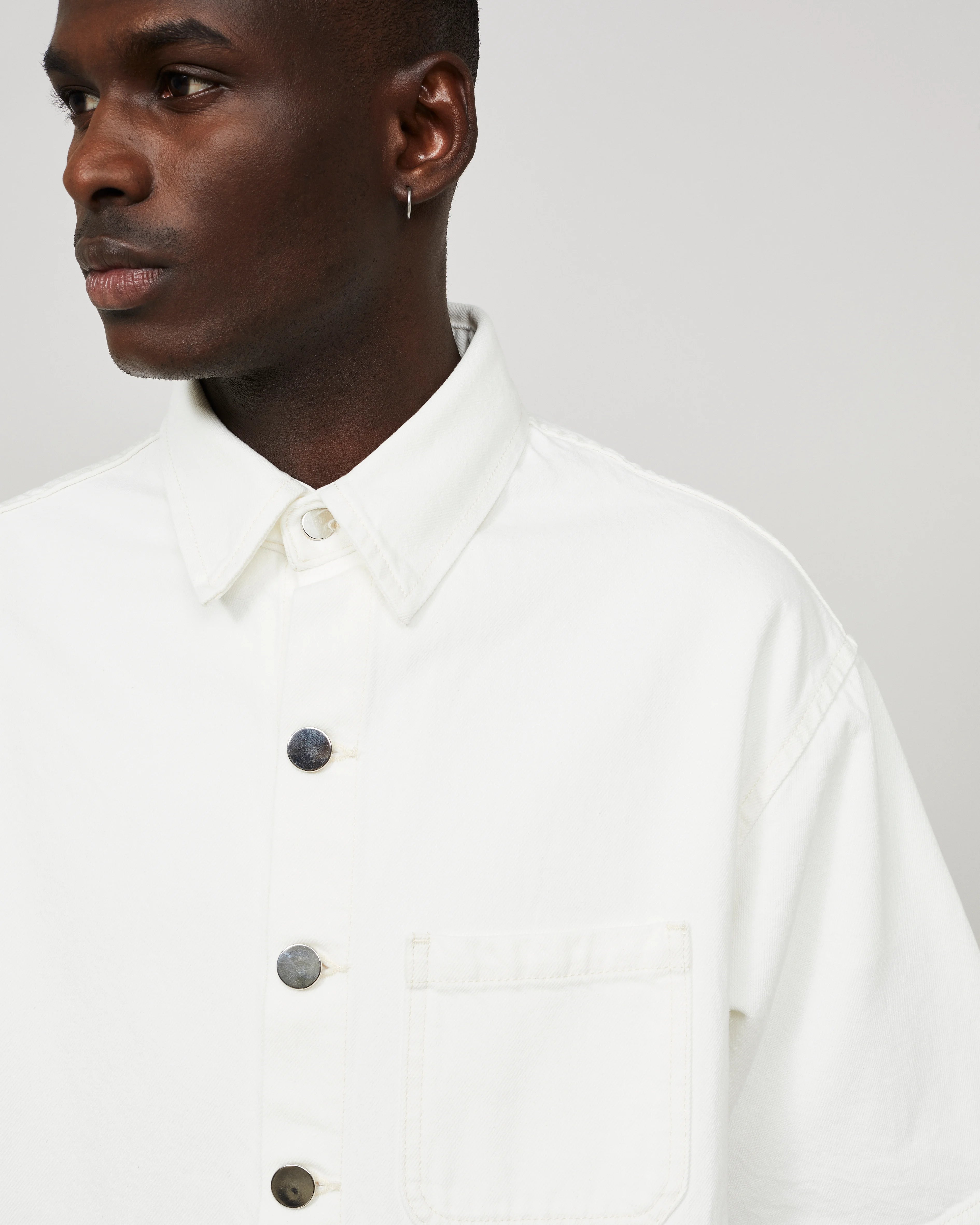 SOMER - Surchemise boxy en denim