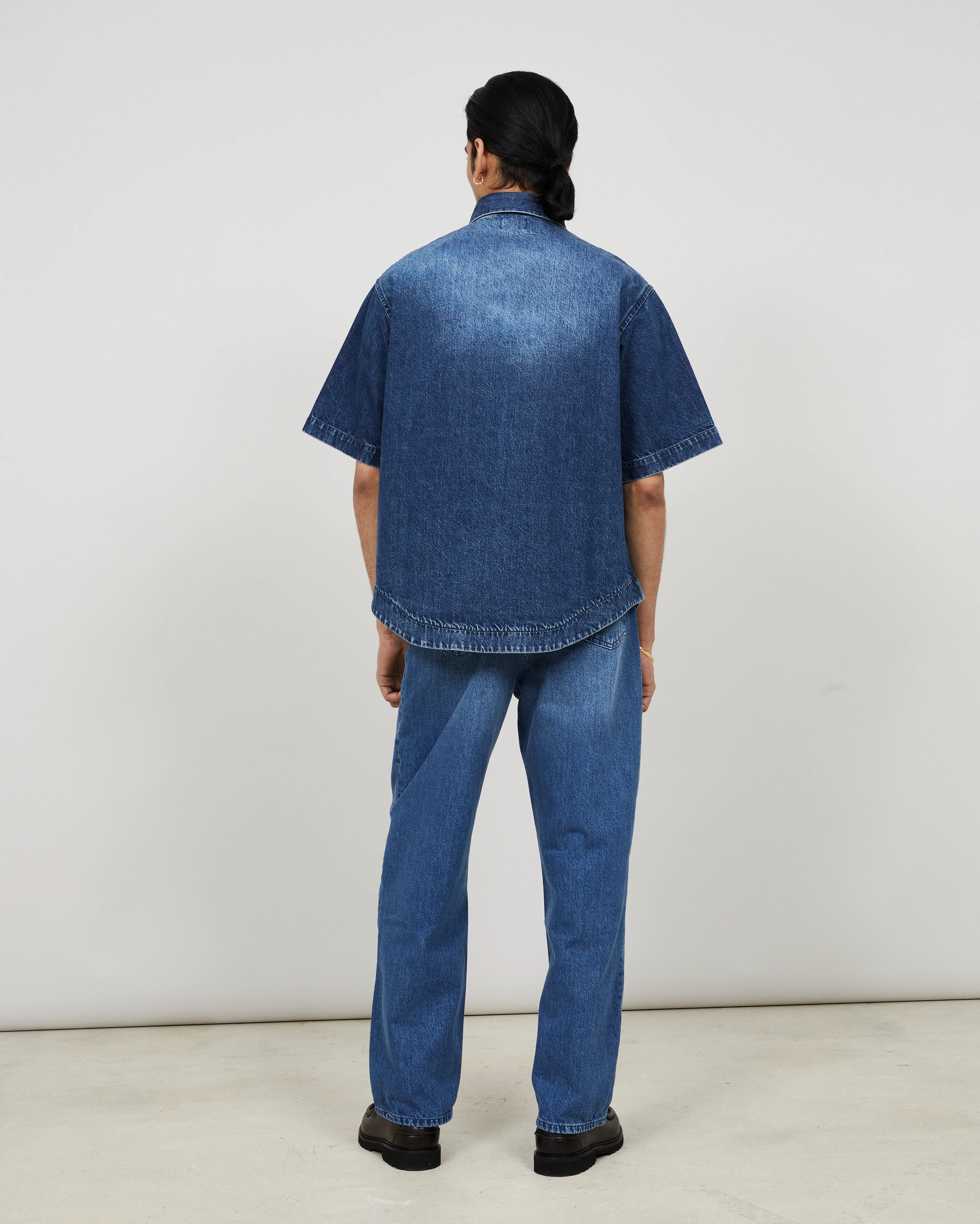 SOMER - Surchemise boxy en denim