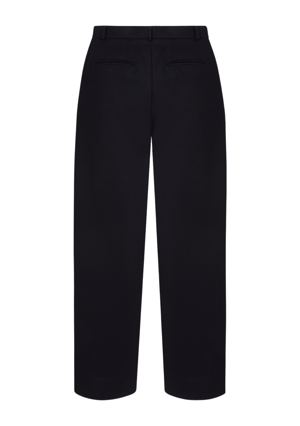 SOUTH - Le pantalon ample à pli en flanelle