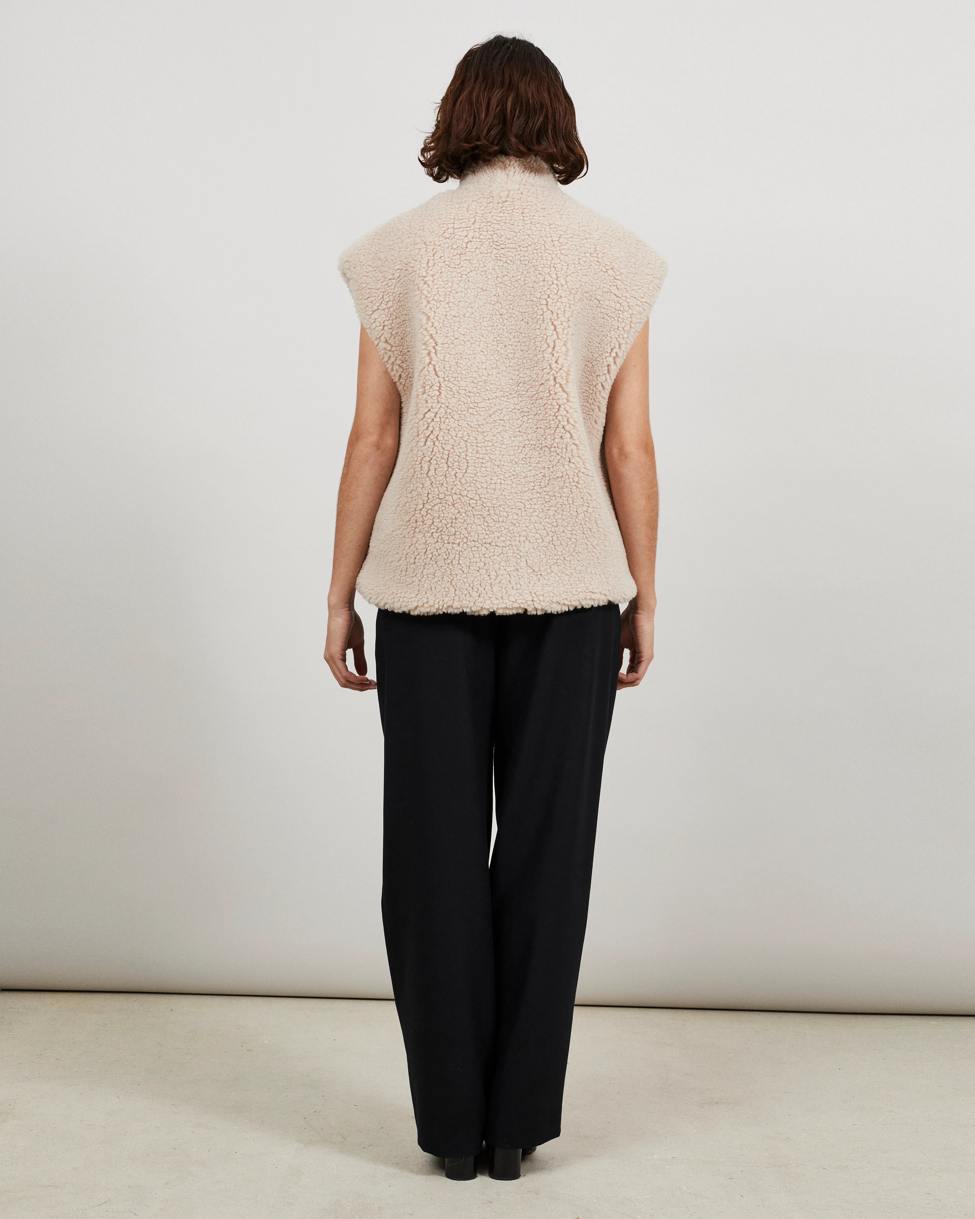 TEDDY - Gilet façon shearling