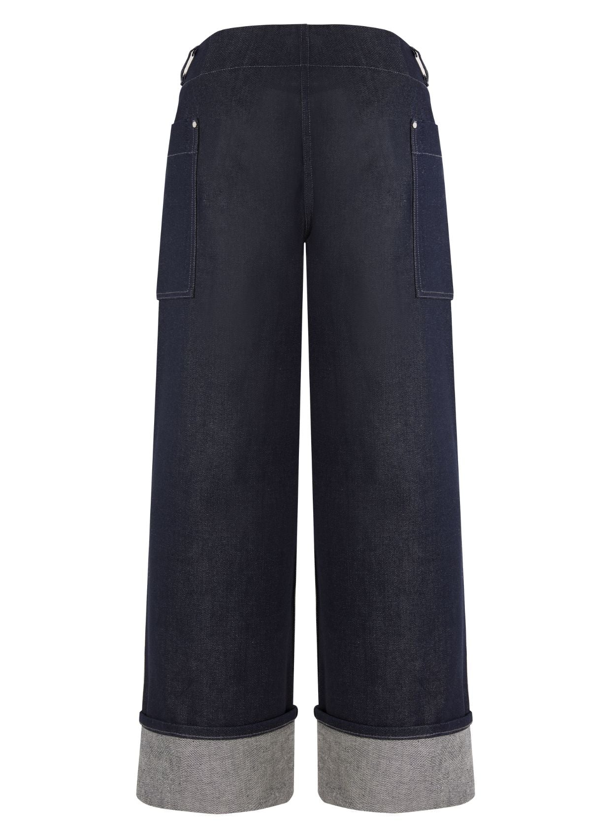 UTOR - Pantalon cargo en denim brut