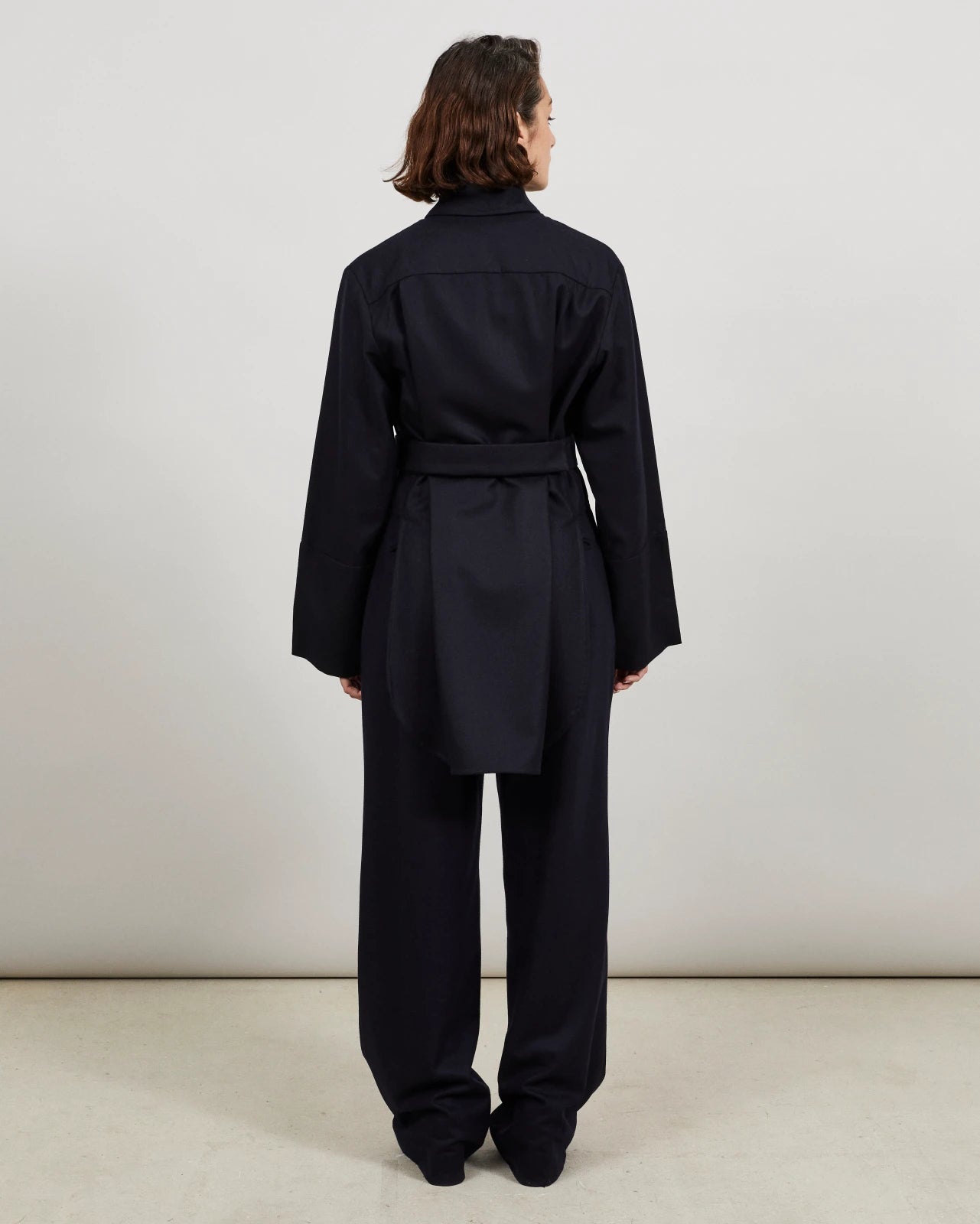 CINTA - Chemise longue en flanelle