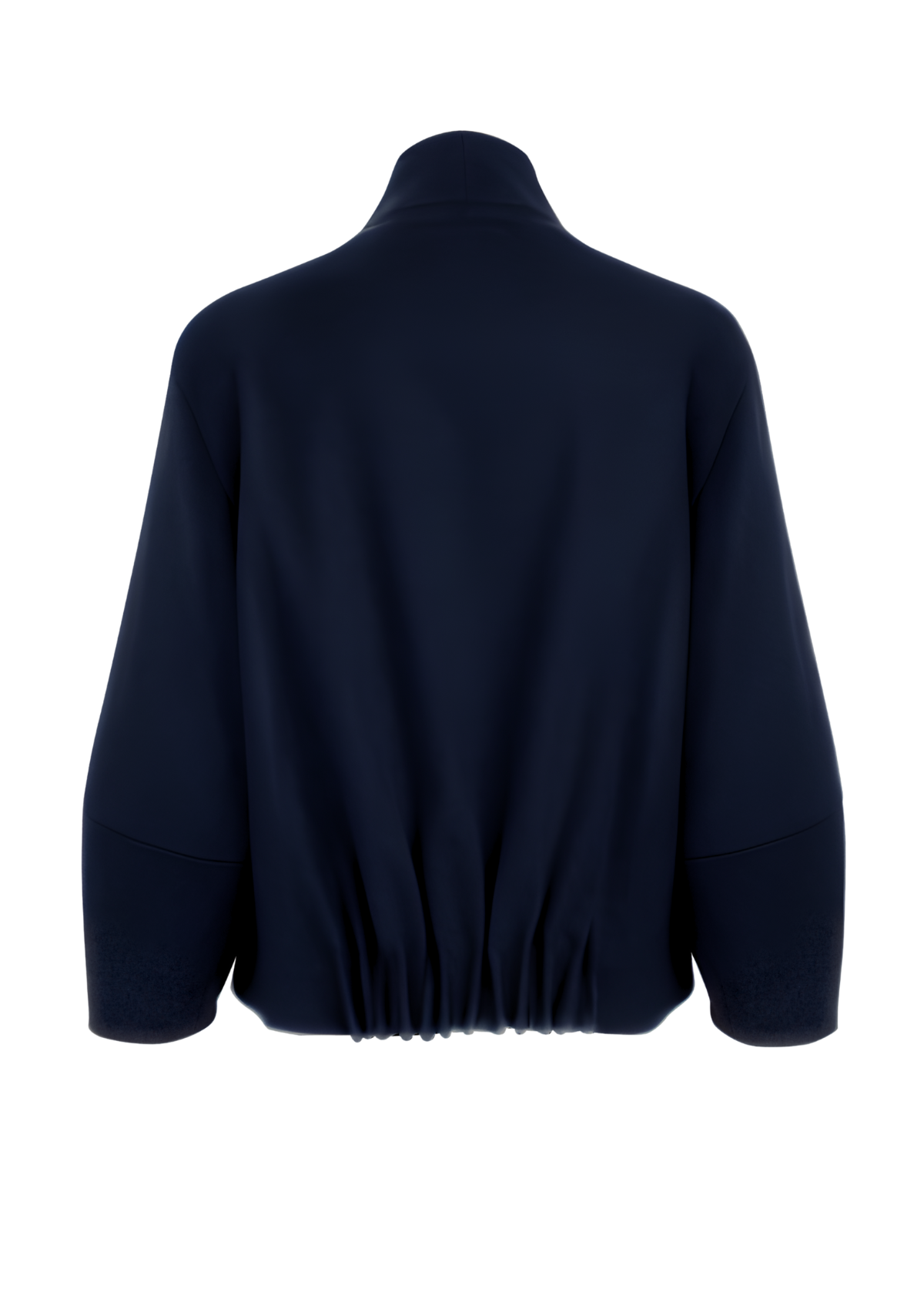 BOW - Short coat in cashmere and wool