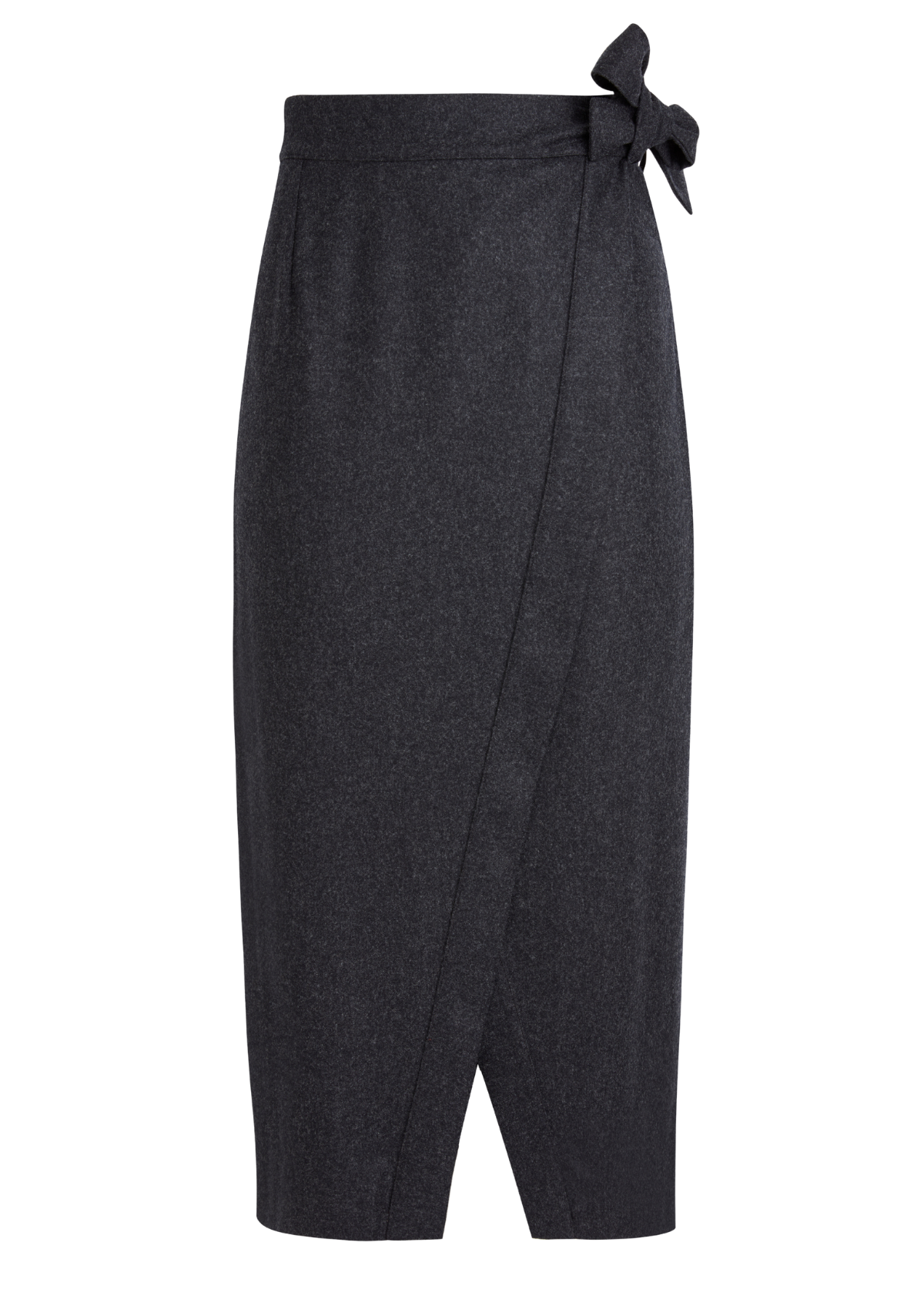 FALDA - Flannel wrap skirt