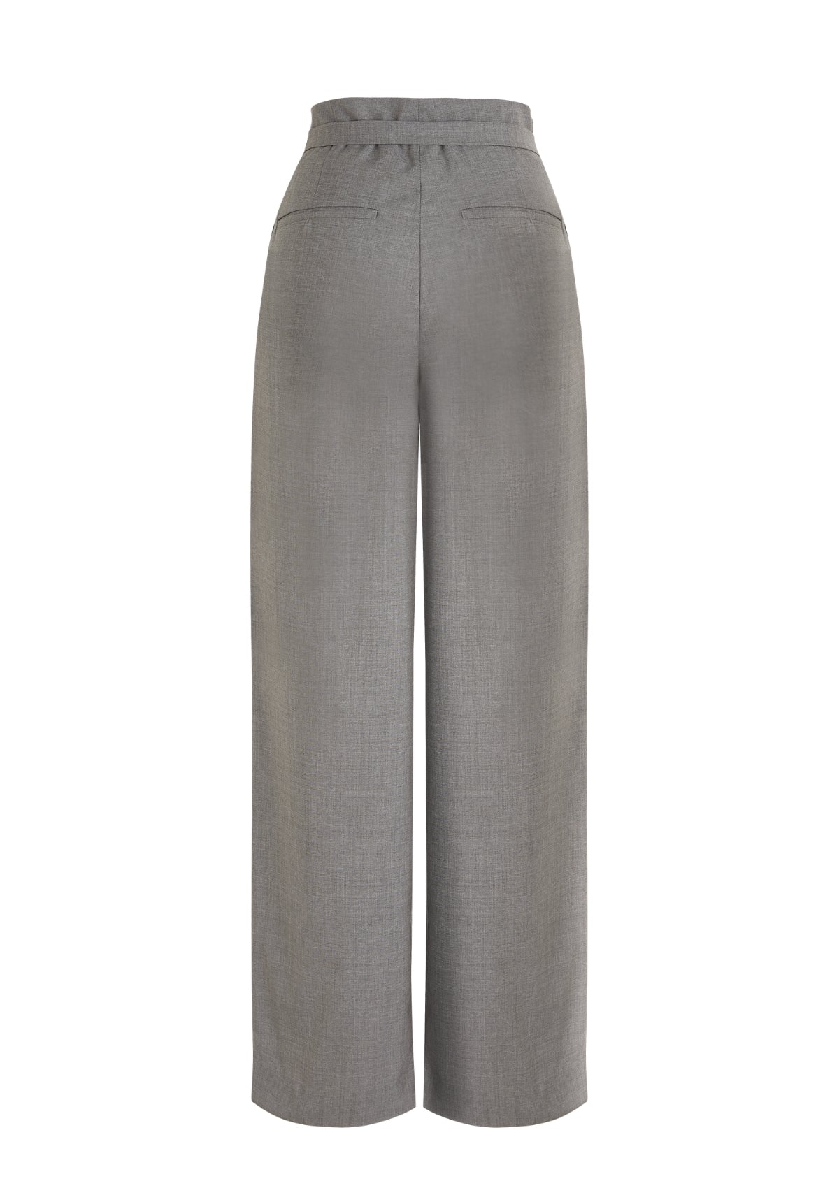 FOLD - Pantalon à plis en laine Super 110's