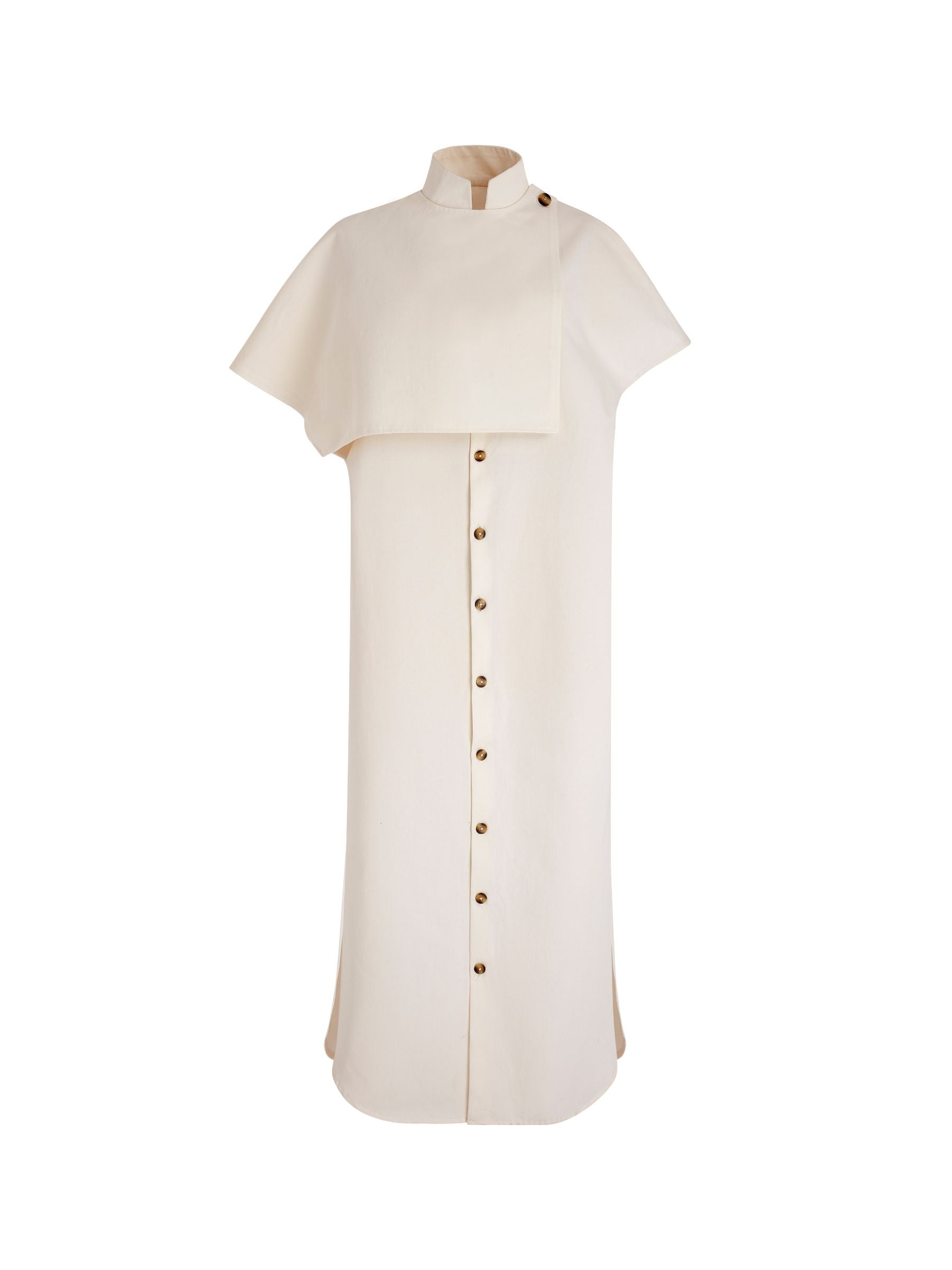 SORA - Robe longue en coton-lin