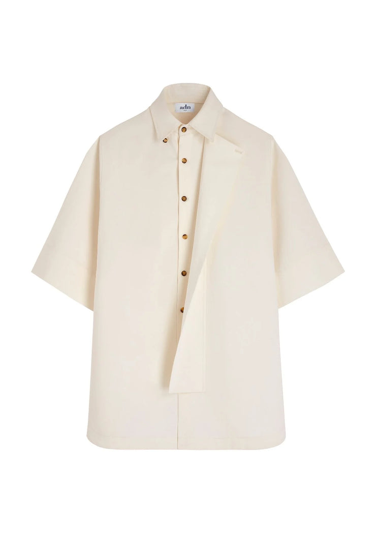 ALMA - Large cotton-linen shirt