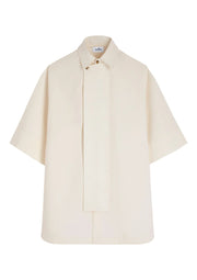 ALMA - Large cotton-linen shirt