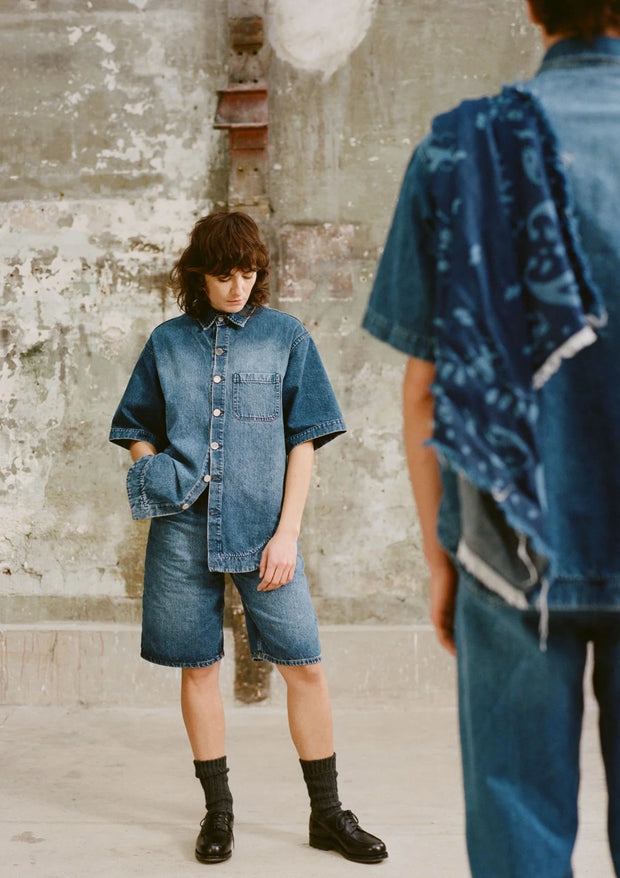 SOMER - Denim overshirt