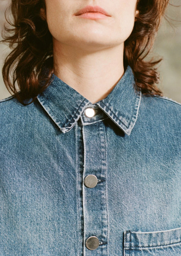 SOMER - Denim overshirt