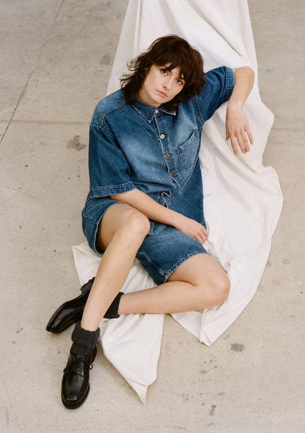 SOMER - Denim overshirt