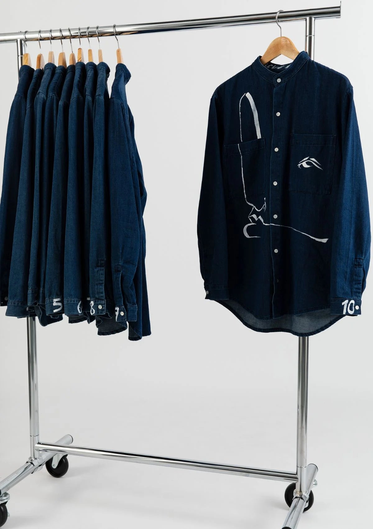 DNA loves ART - Denim Shirt - Artwork 10