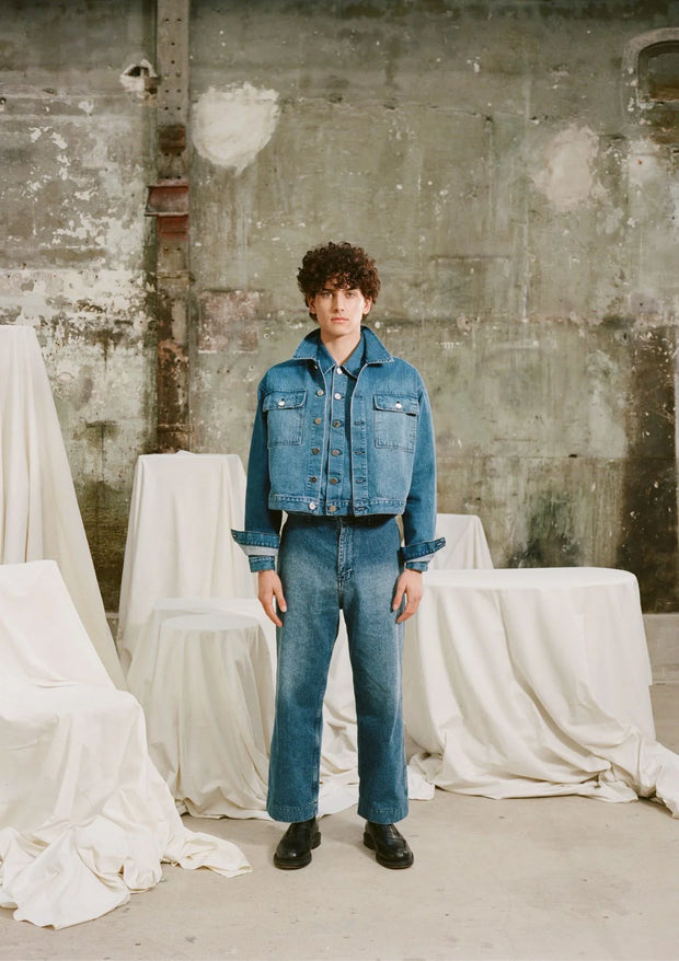 CORTO - Cropped denim jacket