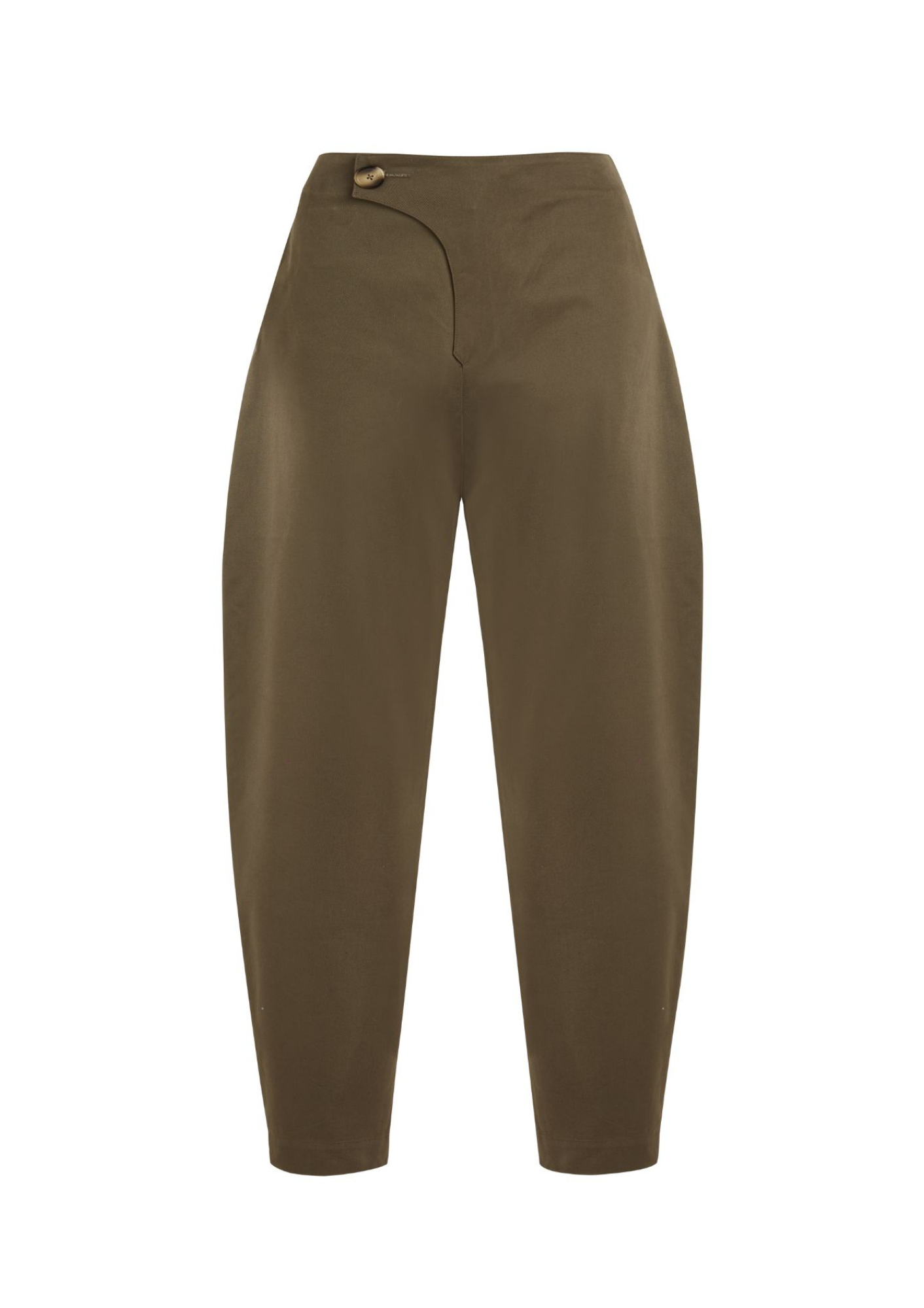 KURB - Pantalon barrel en gabardine