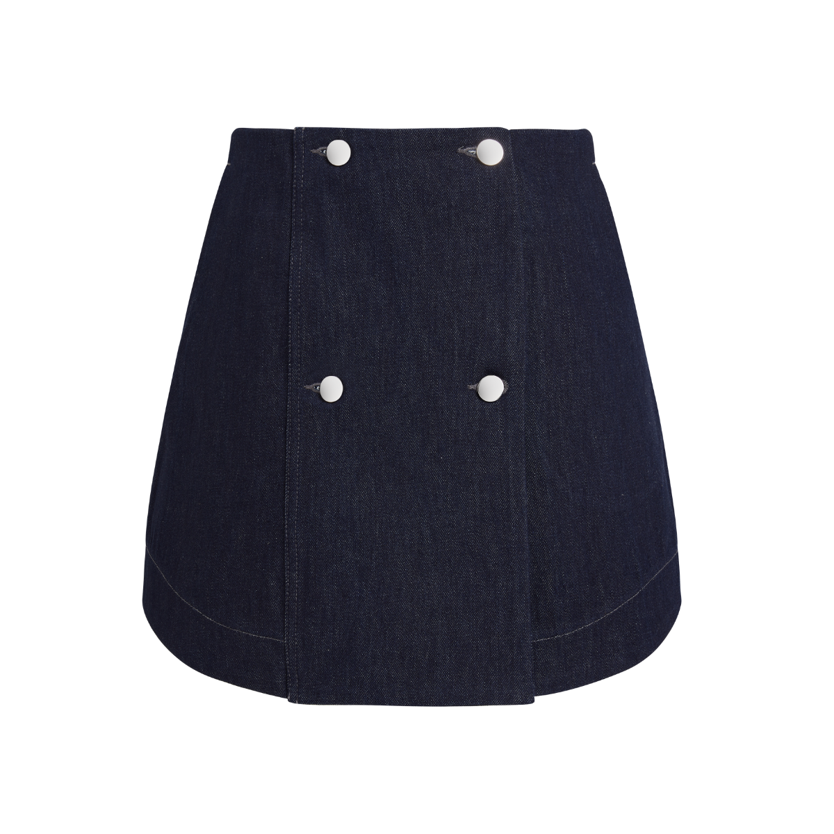 ADN Paris - SAYA, the miniskirt in indigo denim